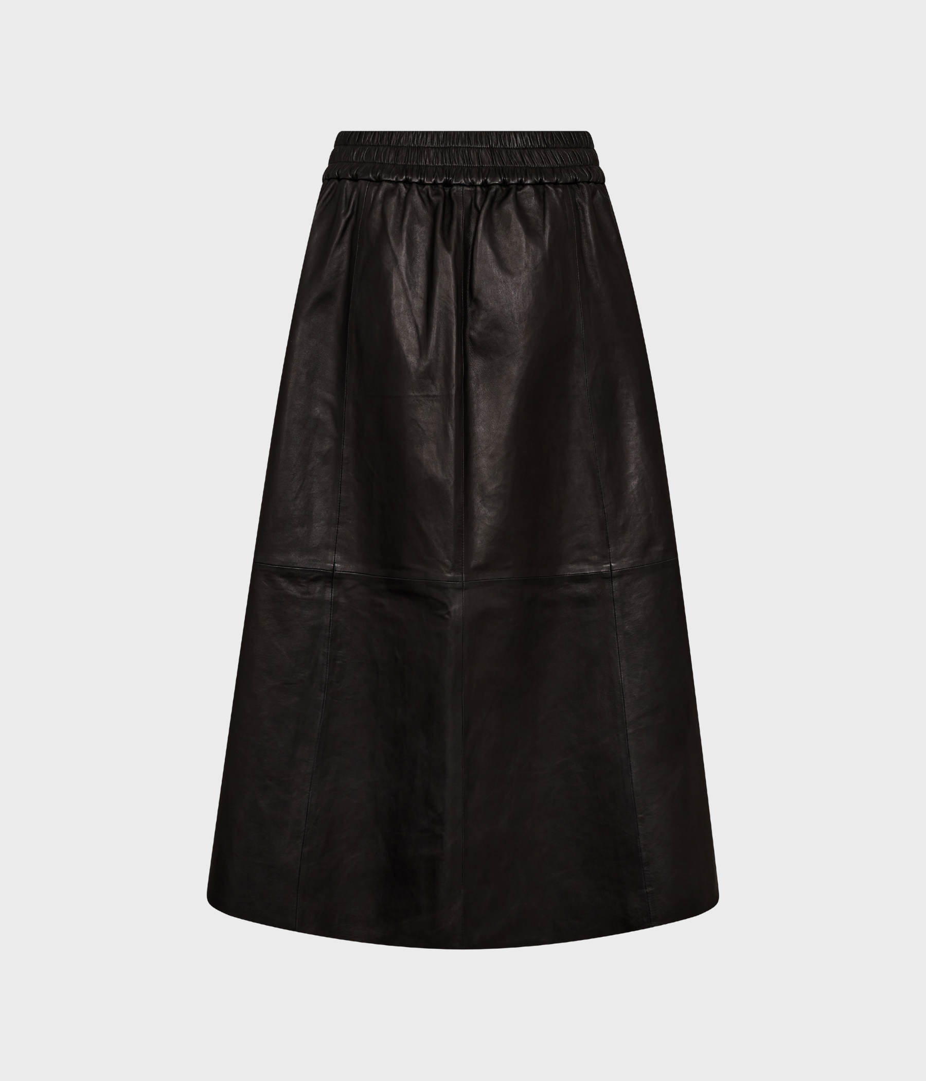 Mmdeena Leather Skirt (801 Black)