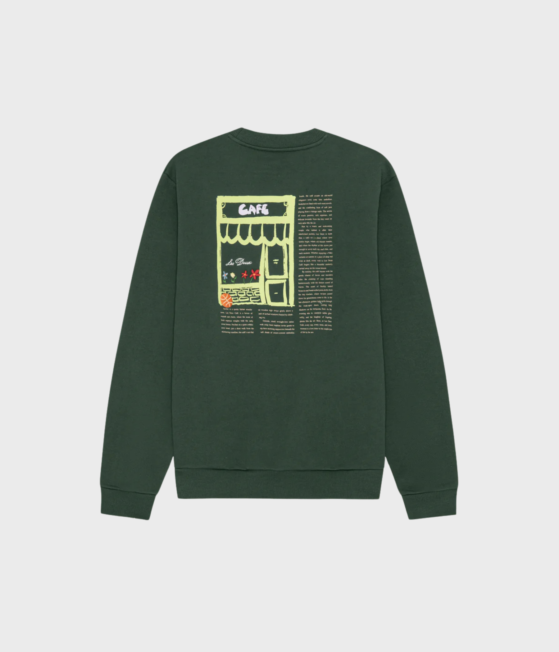 Café Sweatshirt (546 Pine Green)