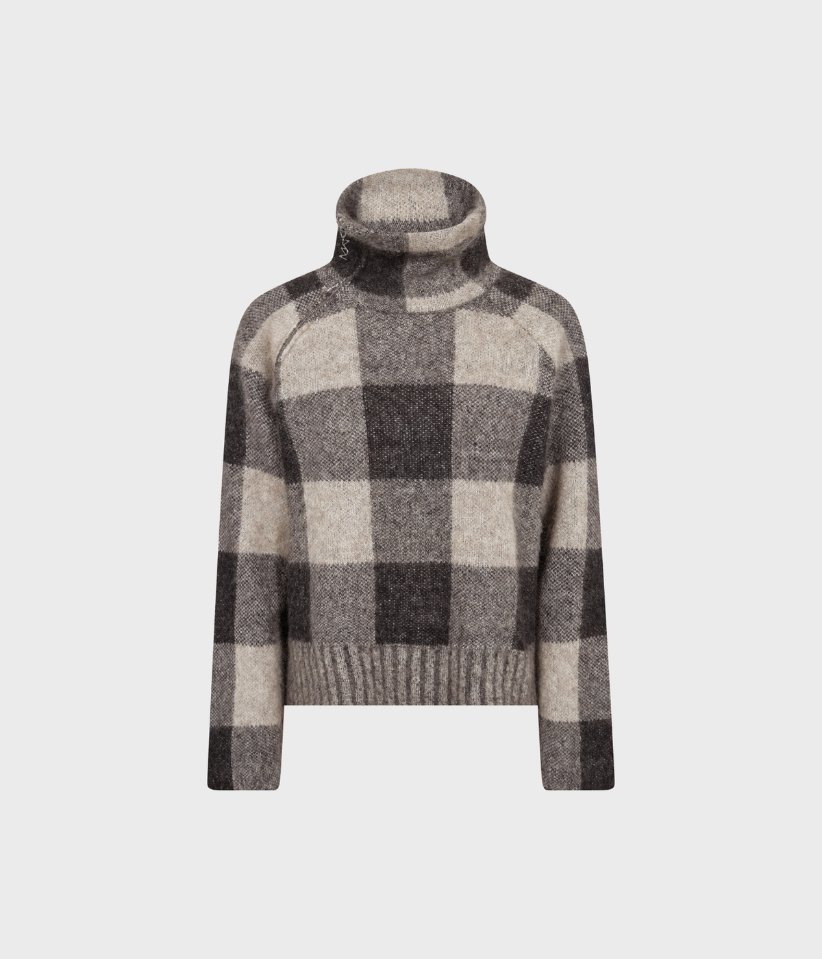 Mmmaija Check Knit (801 Black)