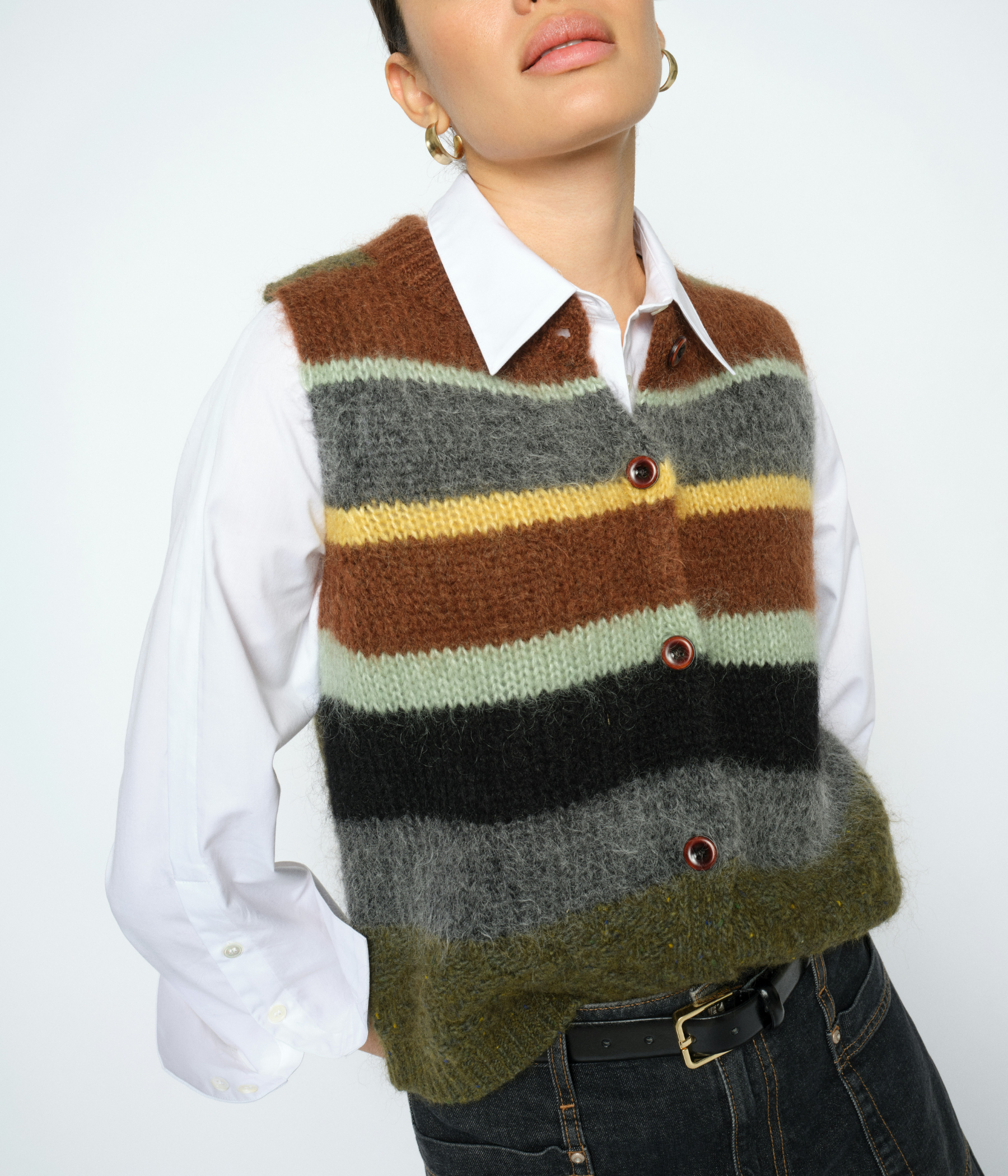 Mmesti Knit Vest (565 Rosin)