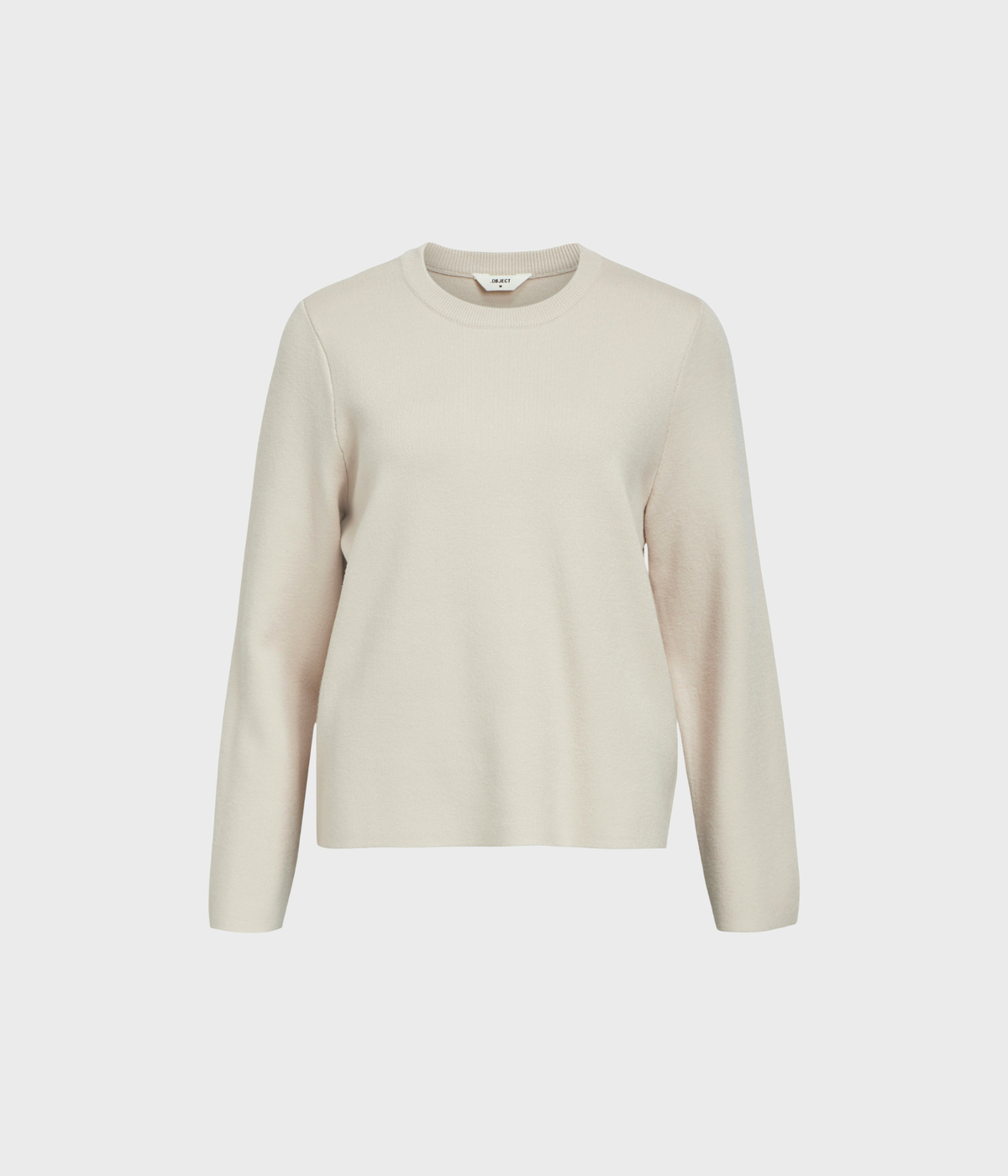 Objreynard Square Sleeve O-Neck Noos. (Silver Gray)