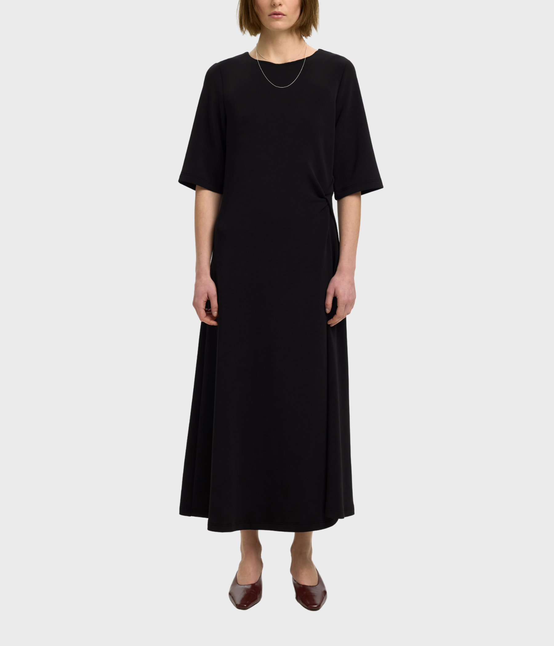Slwtenny Ss O-Neck Dress Noos (Black)
