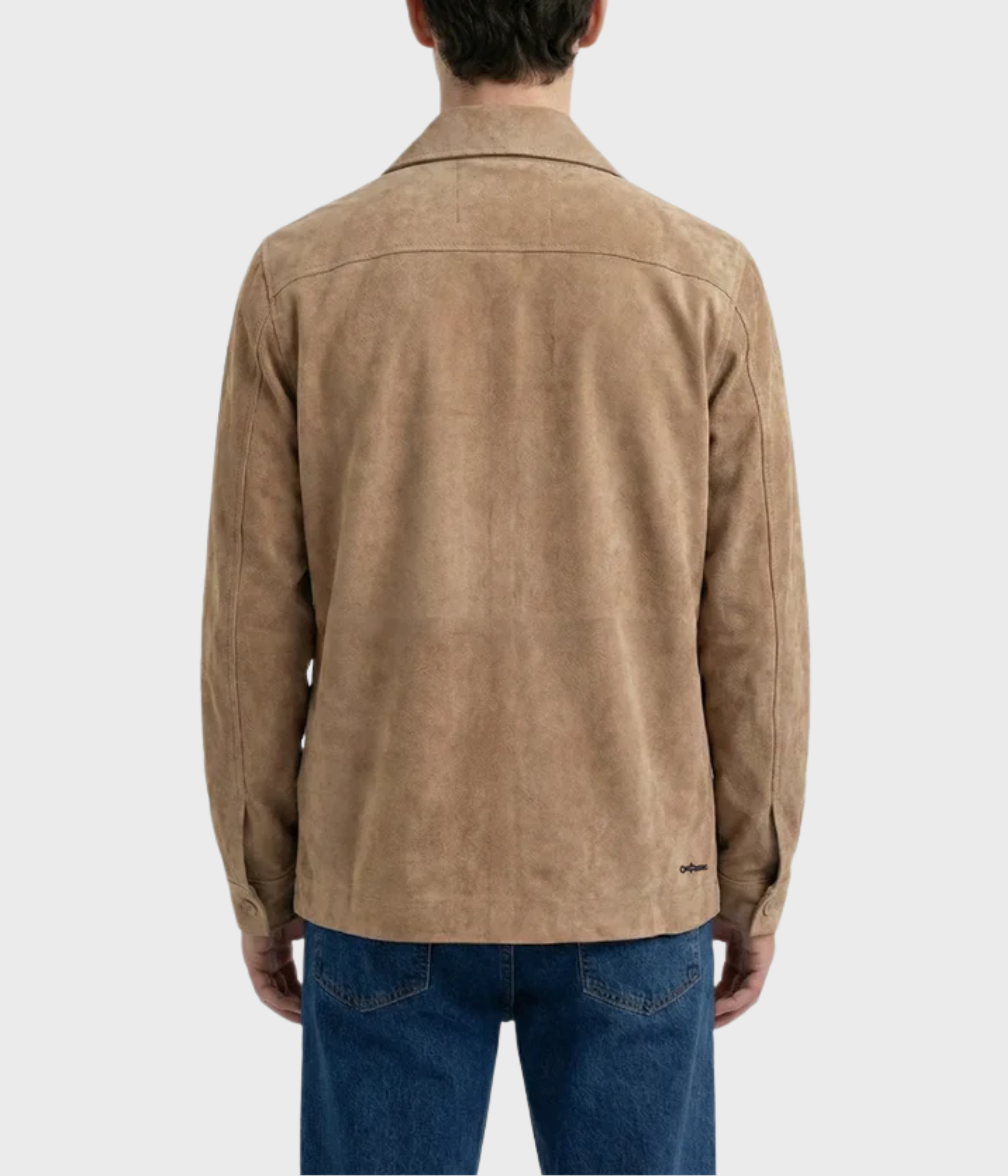 Nash Vegan Suede Jacket (Cocoa shadown brown)