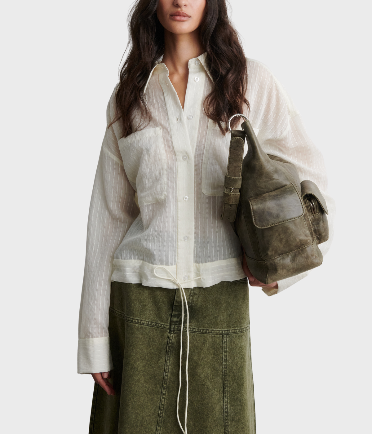 Valaia Shirt (EGRET)