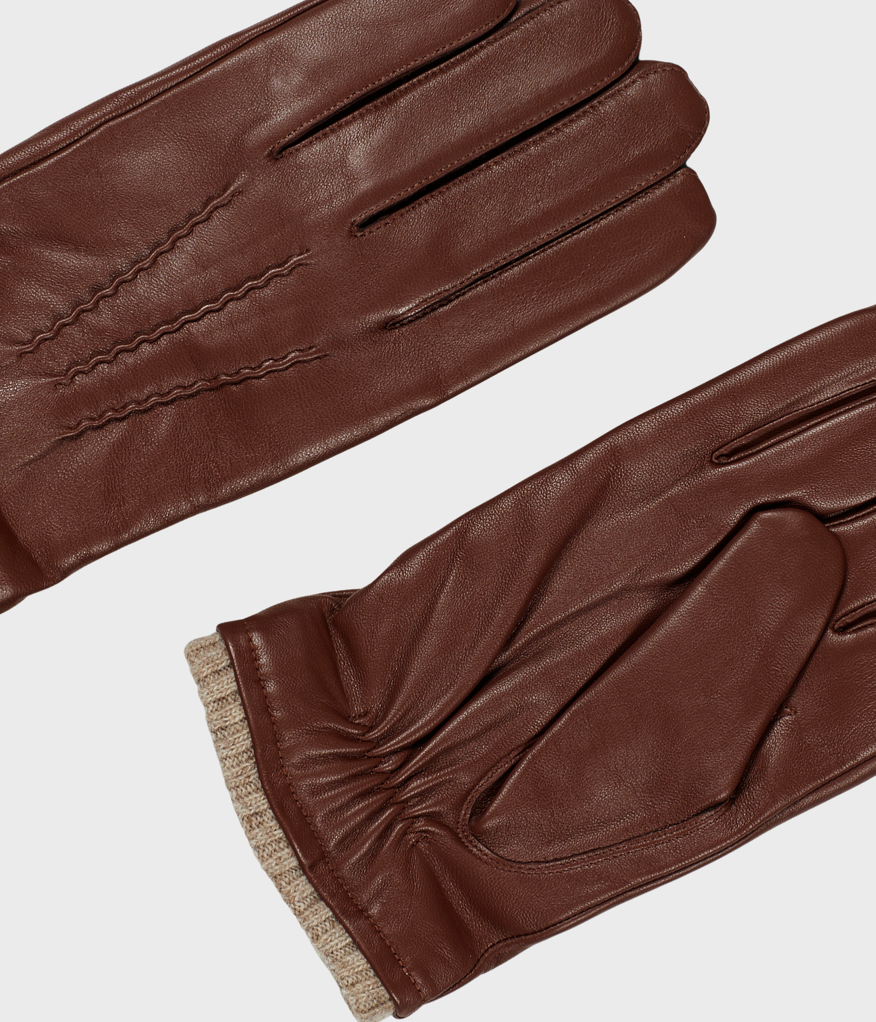 Howard Leather Gloves Bruno (DARK BROWN)