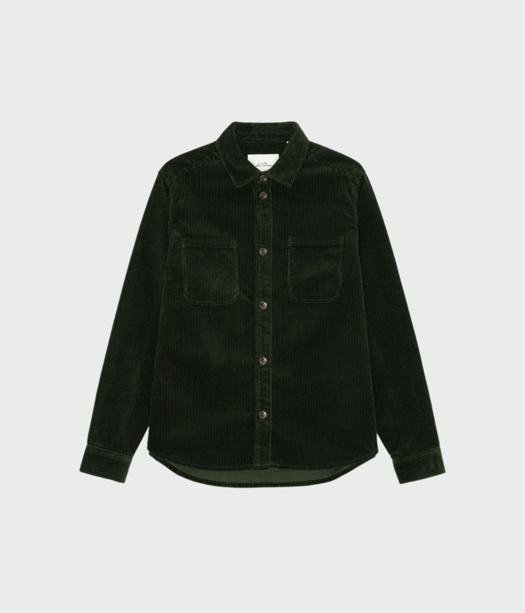 Corduroy Overshirt (528 Rosin Green)