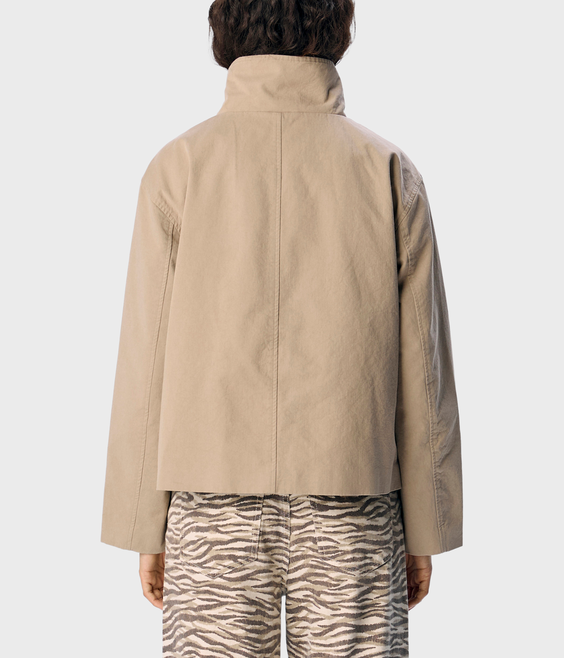 OBJGRO RE SHORT JACKET NOOS. (Desert Taupe)