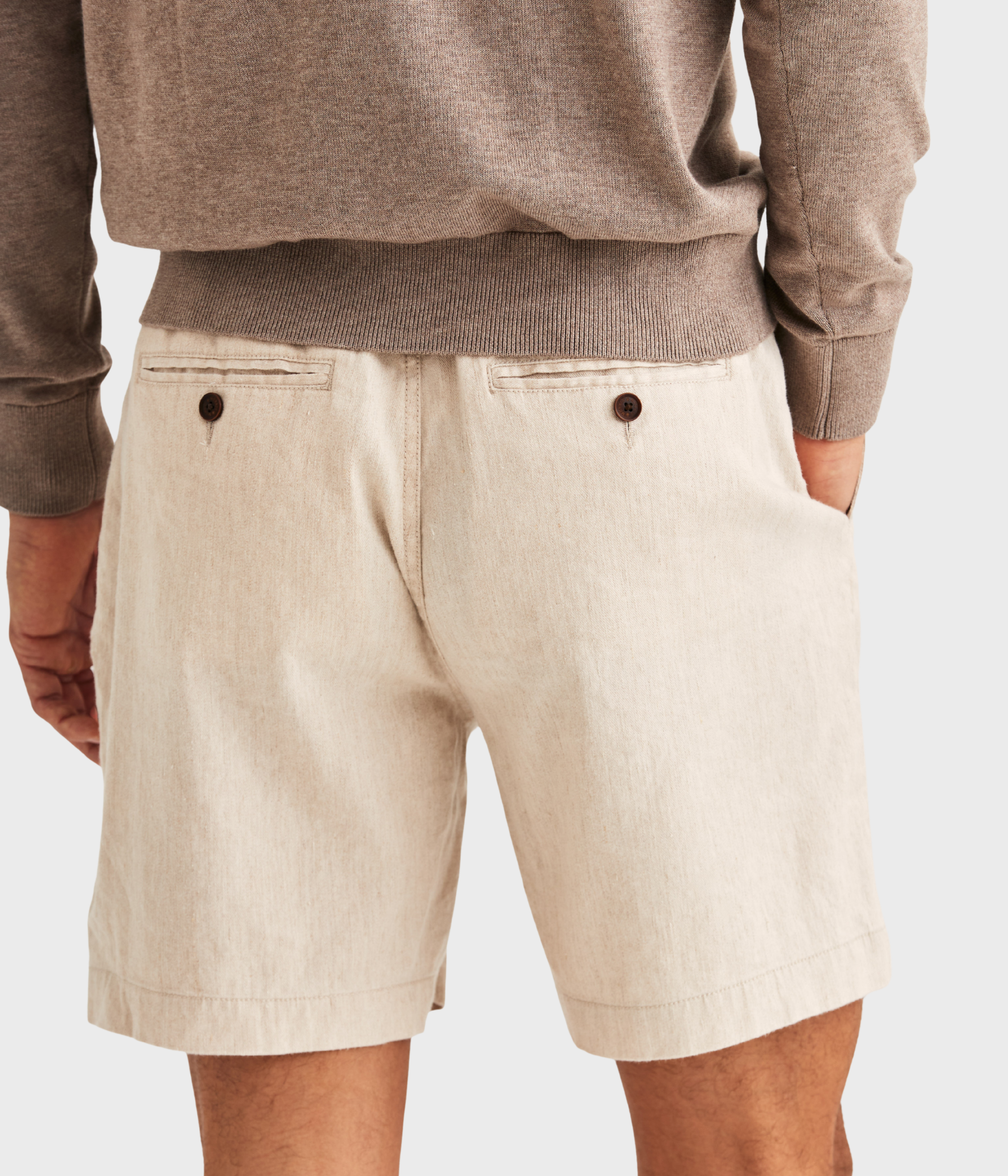 Fenix Linen Shorts (04 Off white)