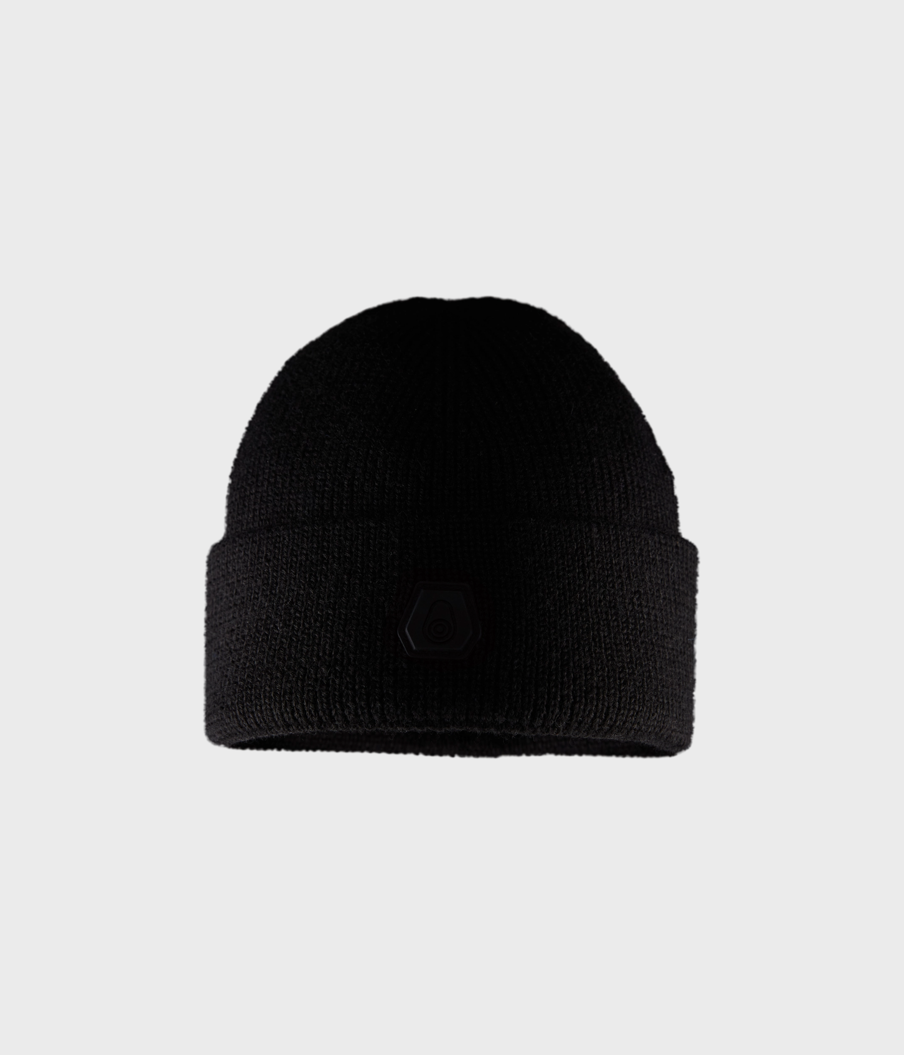 BOWMAN FOLDED WOOL BEANIE. (999 CARBON)