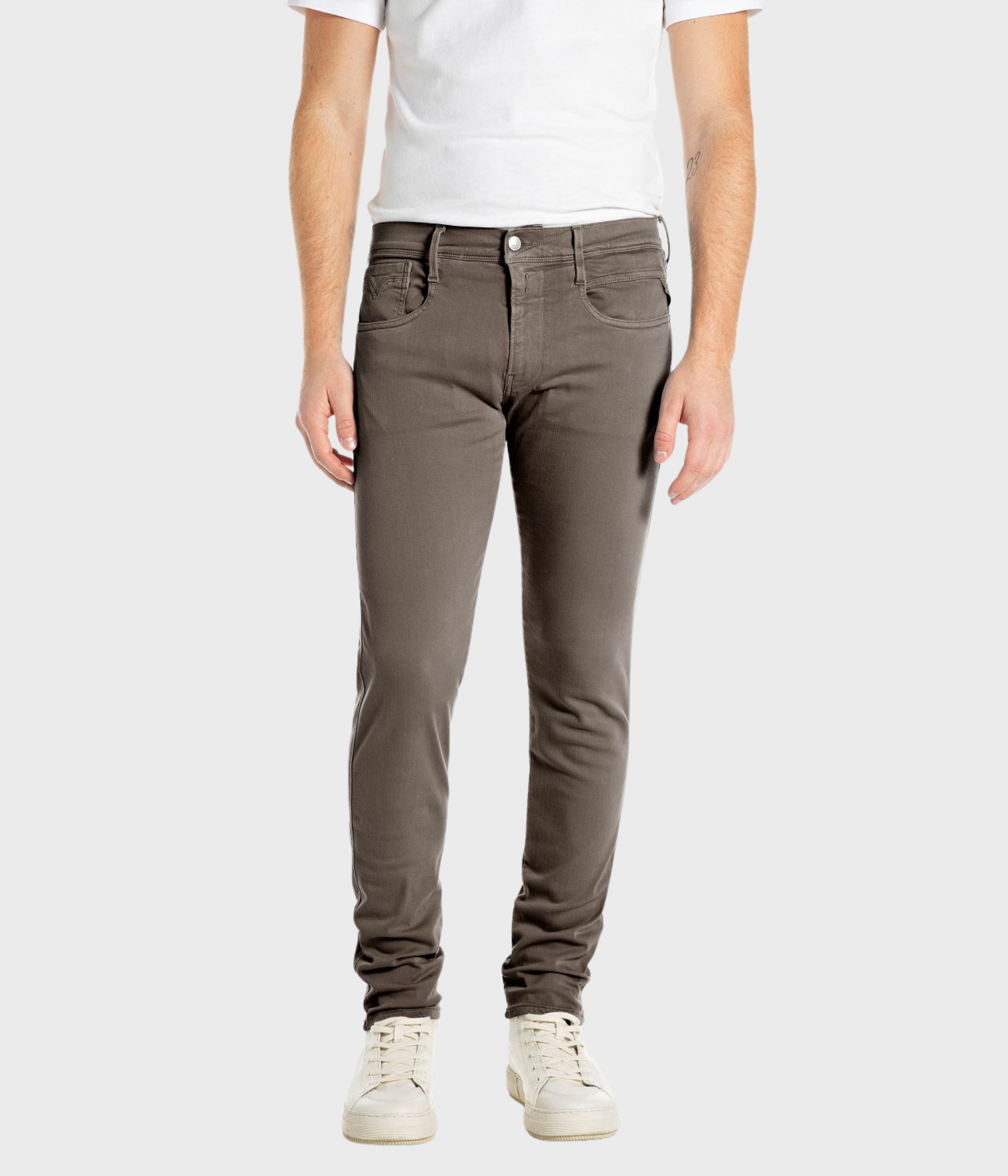 Trousers ANBASS Hyperflex Colour Xlite. (300 BROWN Stonewashed)