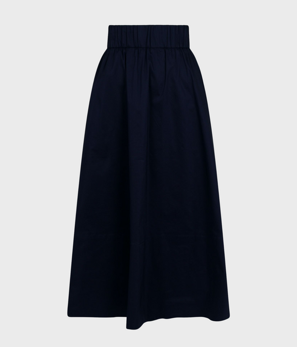 Yara Poplin Skirt (100 Black)
