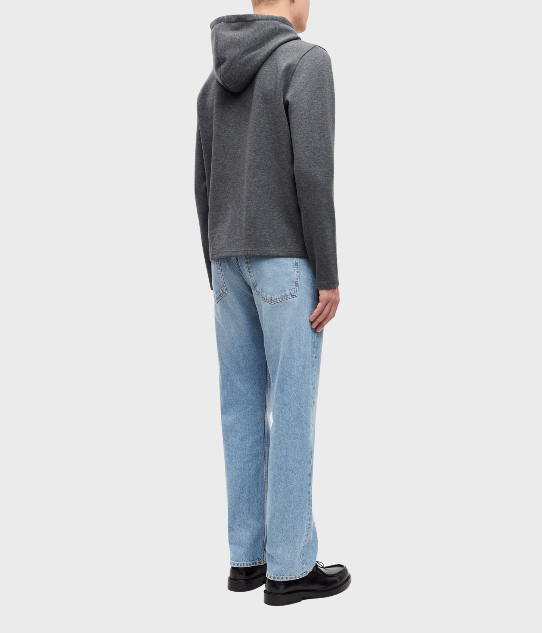 Sanik Zip Hoodie 15509 (CLR002295 Black oyster mel.)