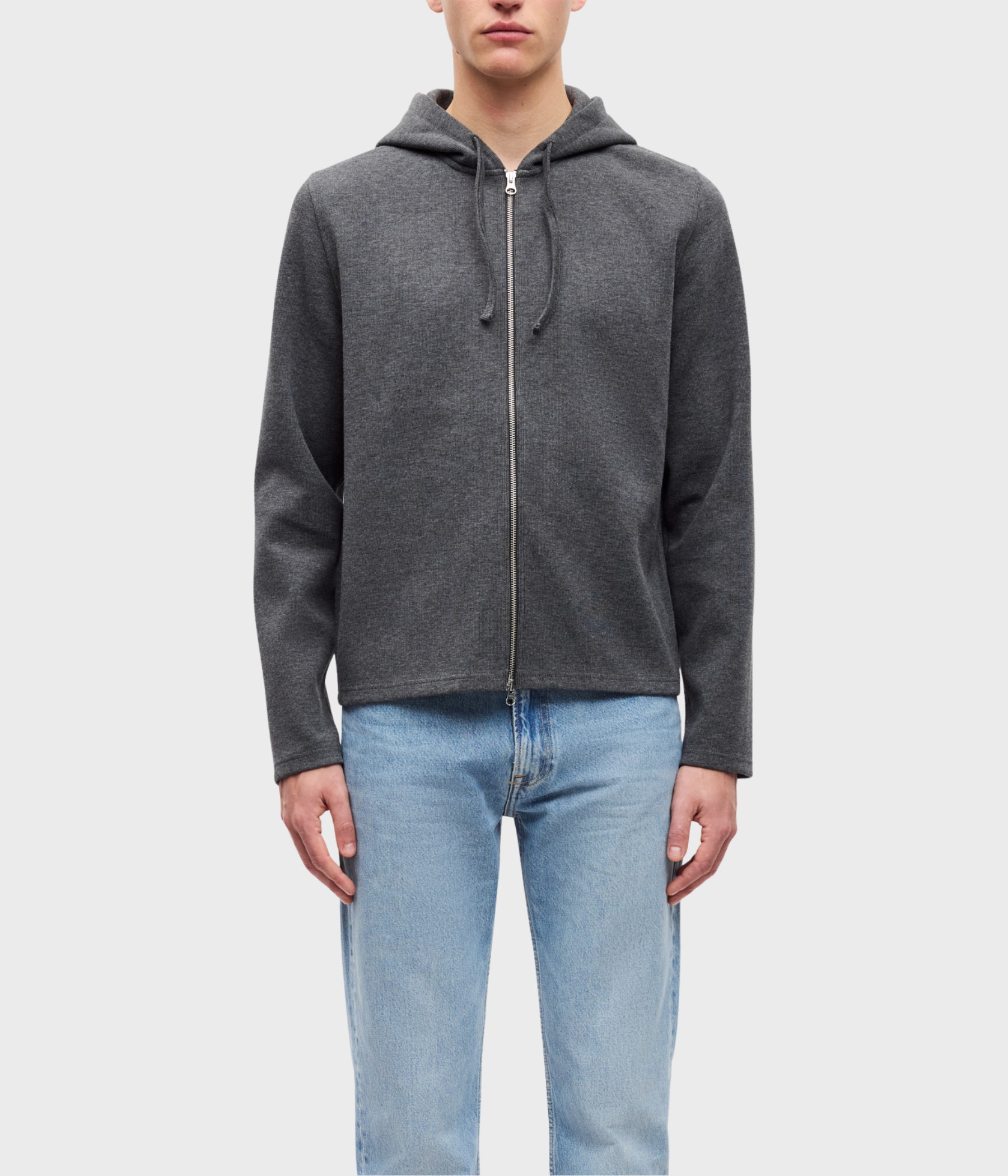 Sanik Zip Hoodie 15509 (CLR002295 Black oyster mel.)