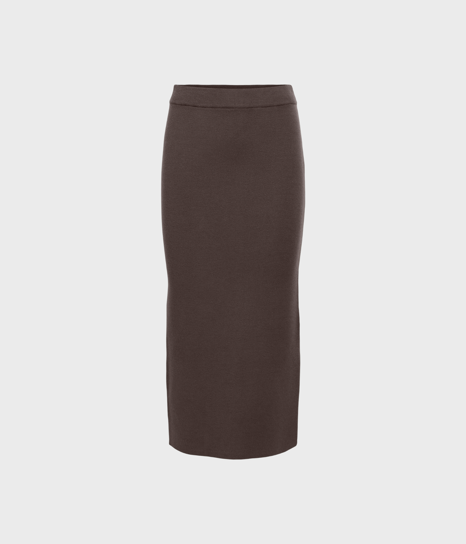 OBJREYNARD HW KNIT SKIRT E AW Noos (Seal Brown)