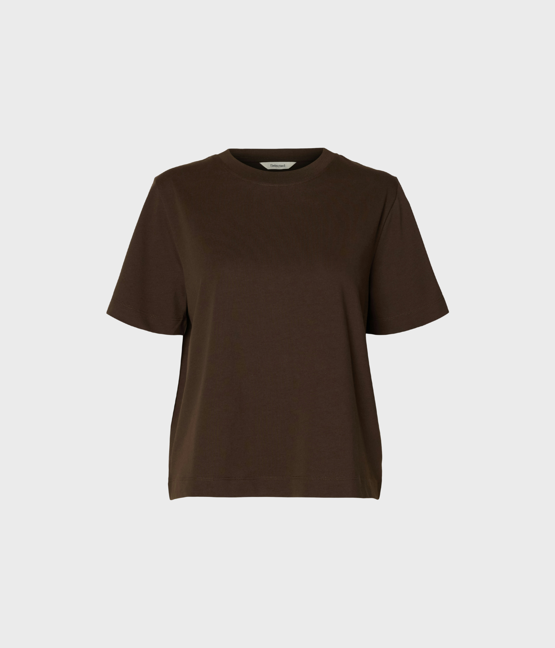 Slfessential Ss Boxy Tee Noos. (Delicioso)