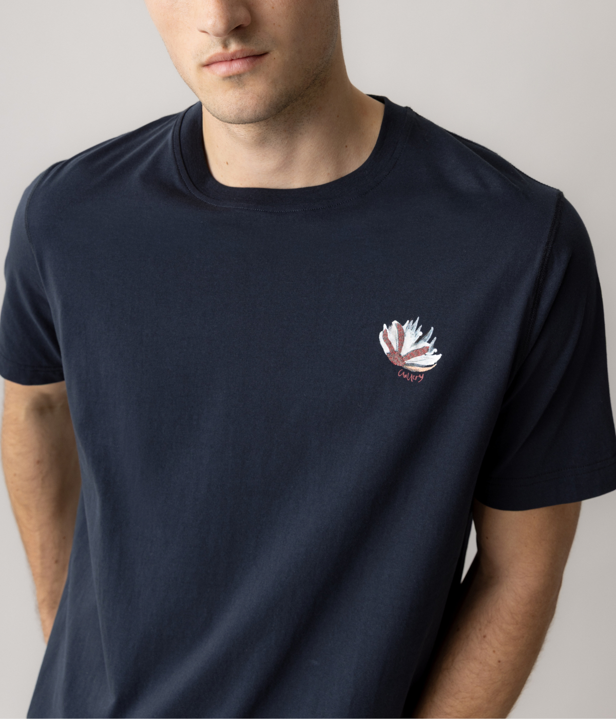 Mmgmotion Flower Tee (468 Salute Navy)