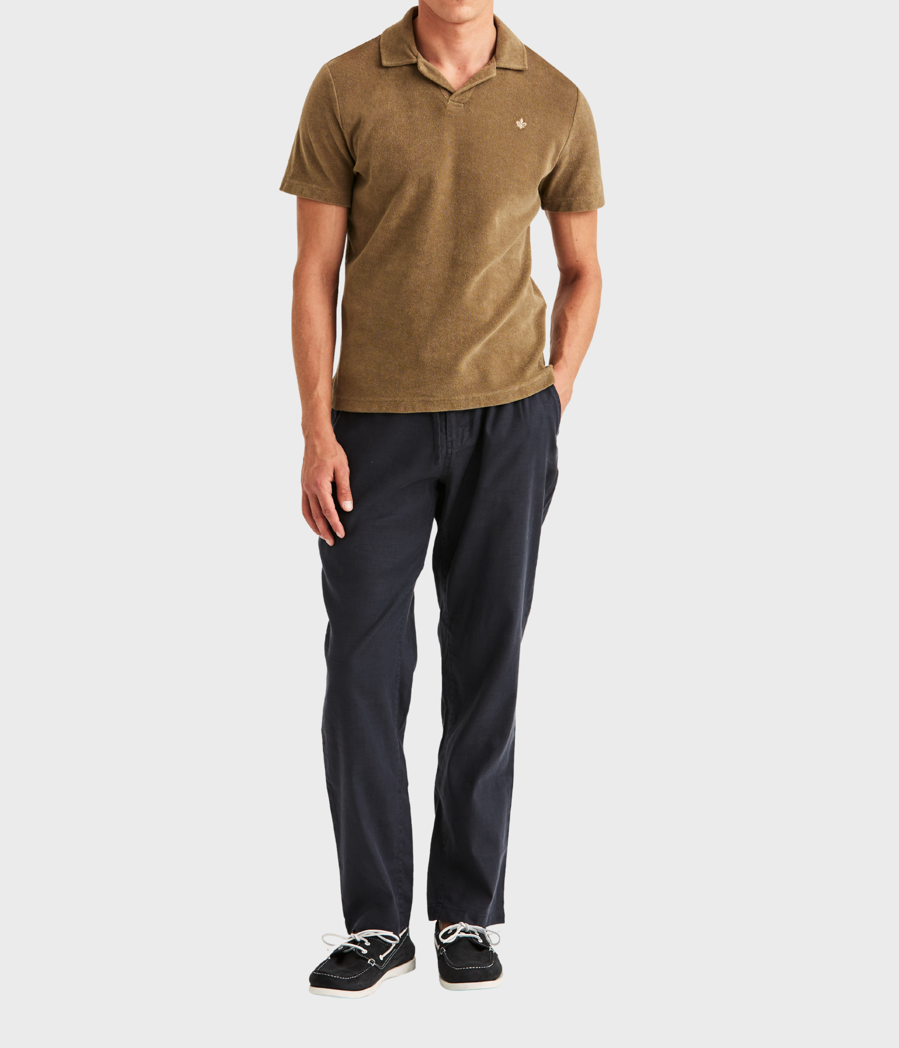 Delon Terry Shirt (76 Olive)