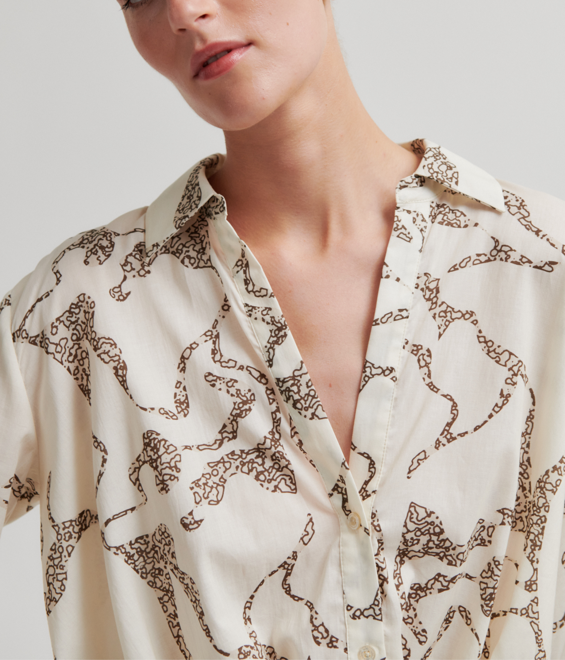 Soil Twist Shirt (1015 Eggnog)