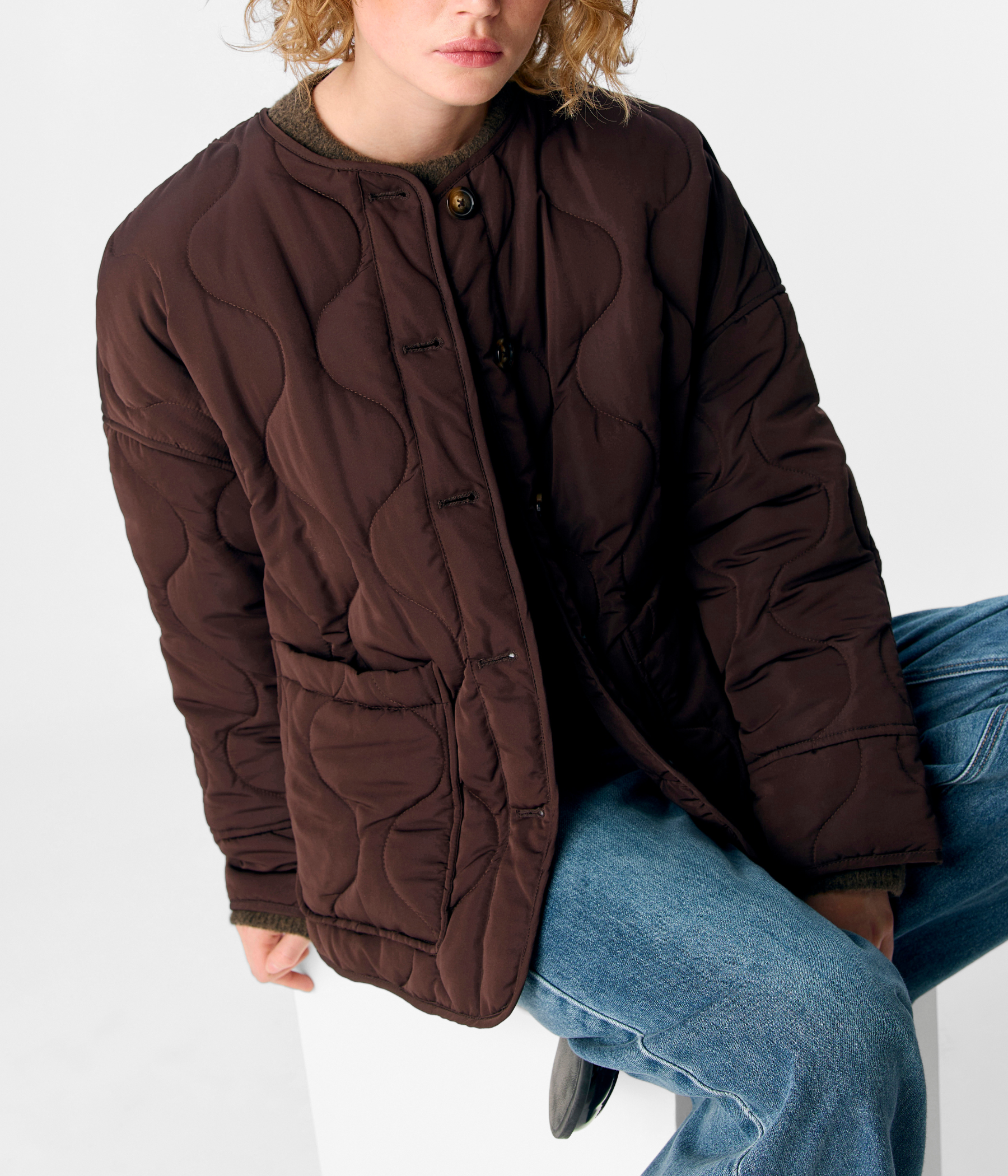 OBJALLIE LS LO QUILTED JACKET NOOS (Java)