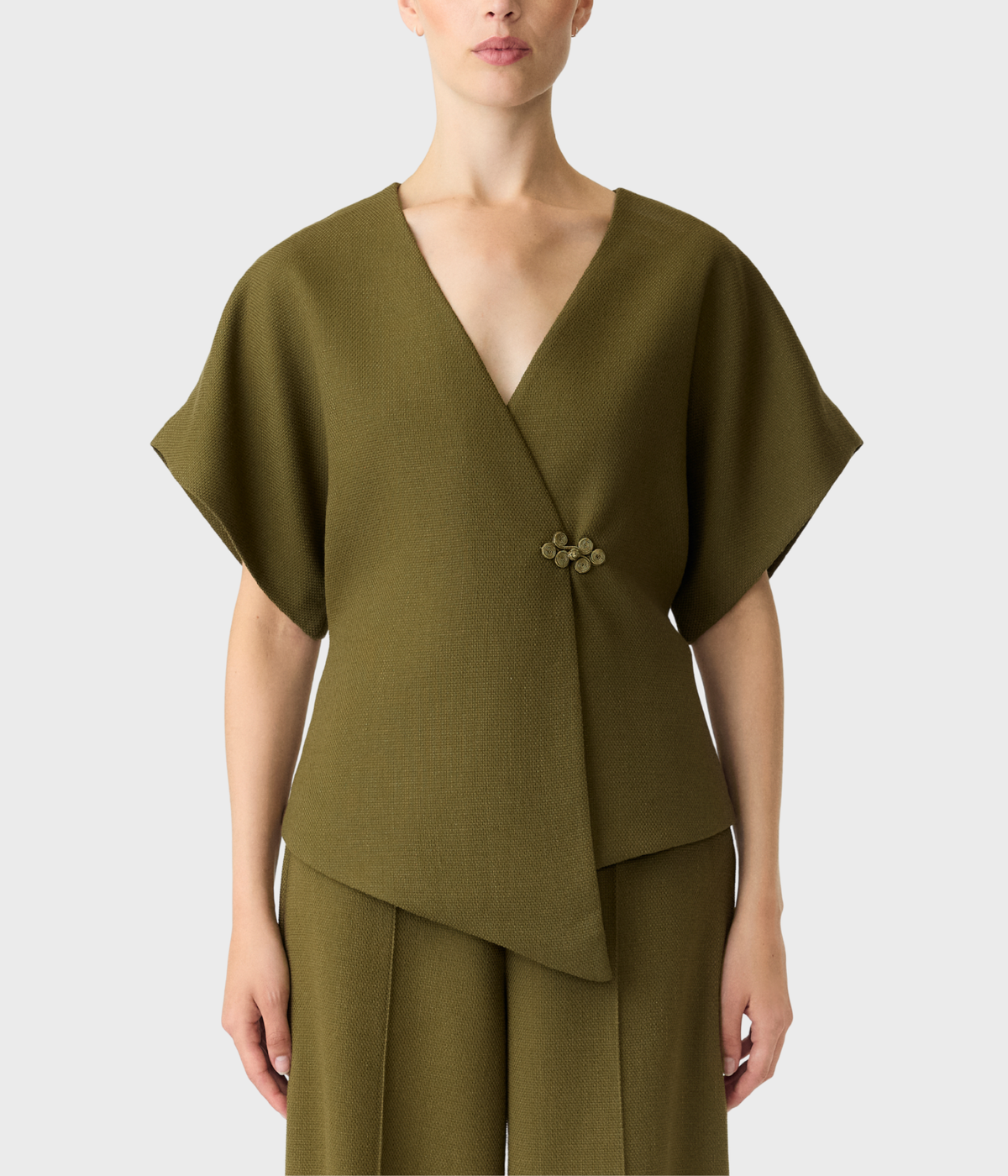 Yascomira Ss Blazer S. (Dark Olive)