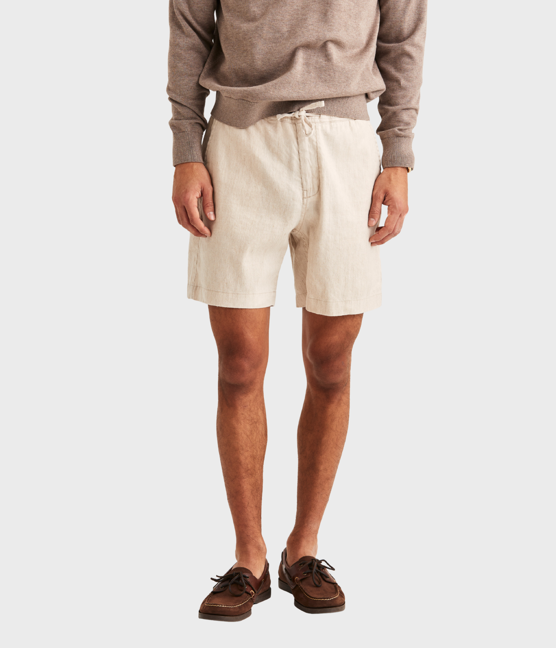 Fenix Linen Shorts (04 Off white)