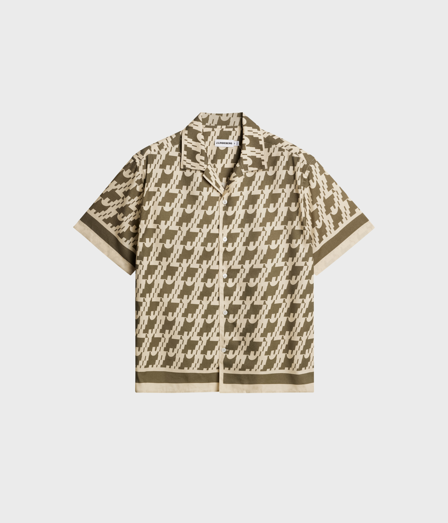 Ellis Border Resort Shirt (M573 JL Glitch Kalamata)