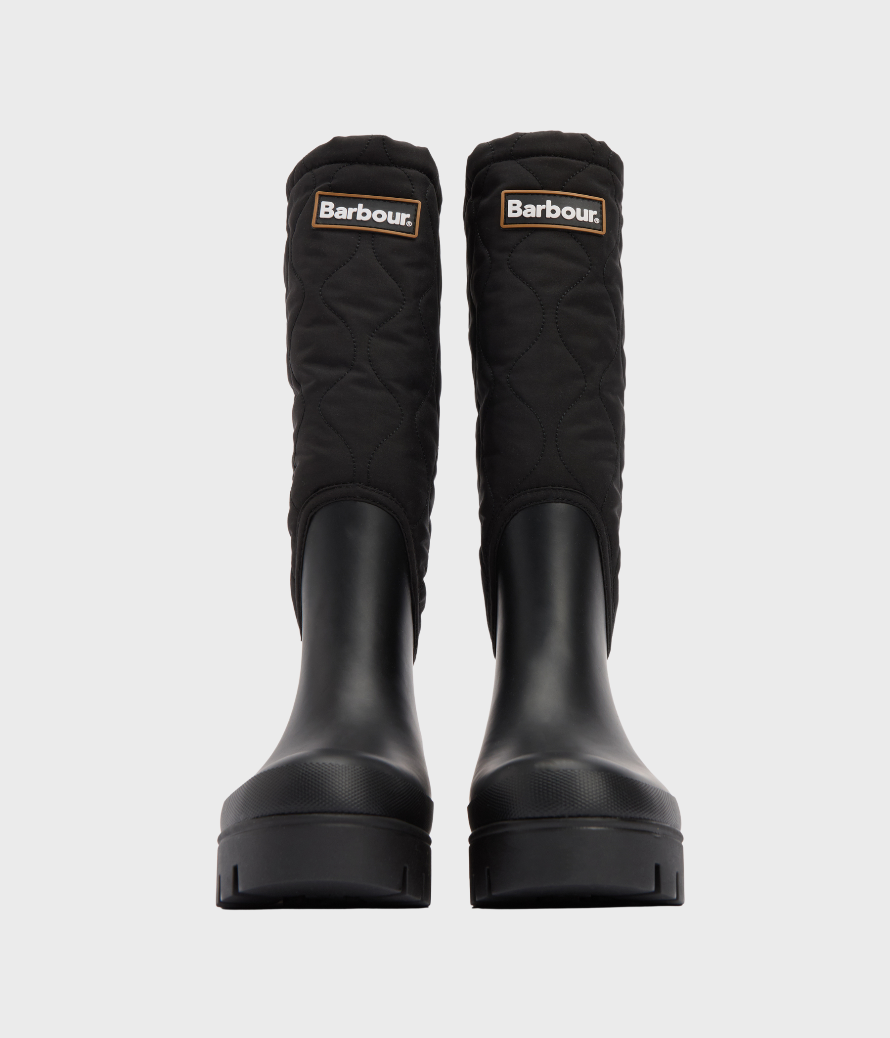 Barbour Marnie Quilted Tall Welly (BK11 Black)