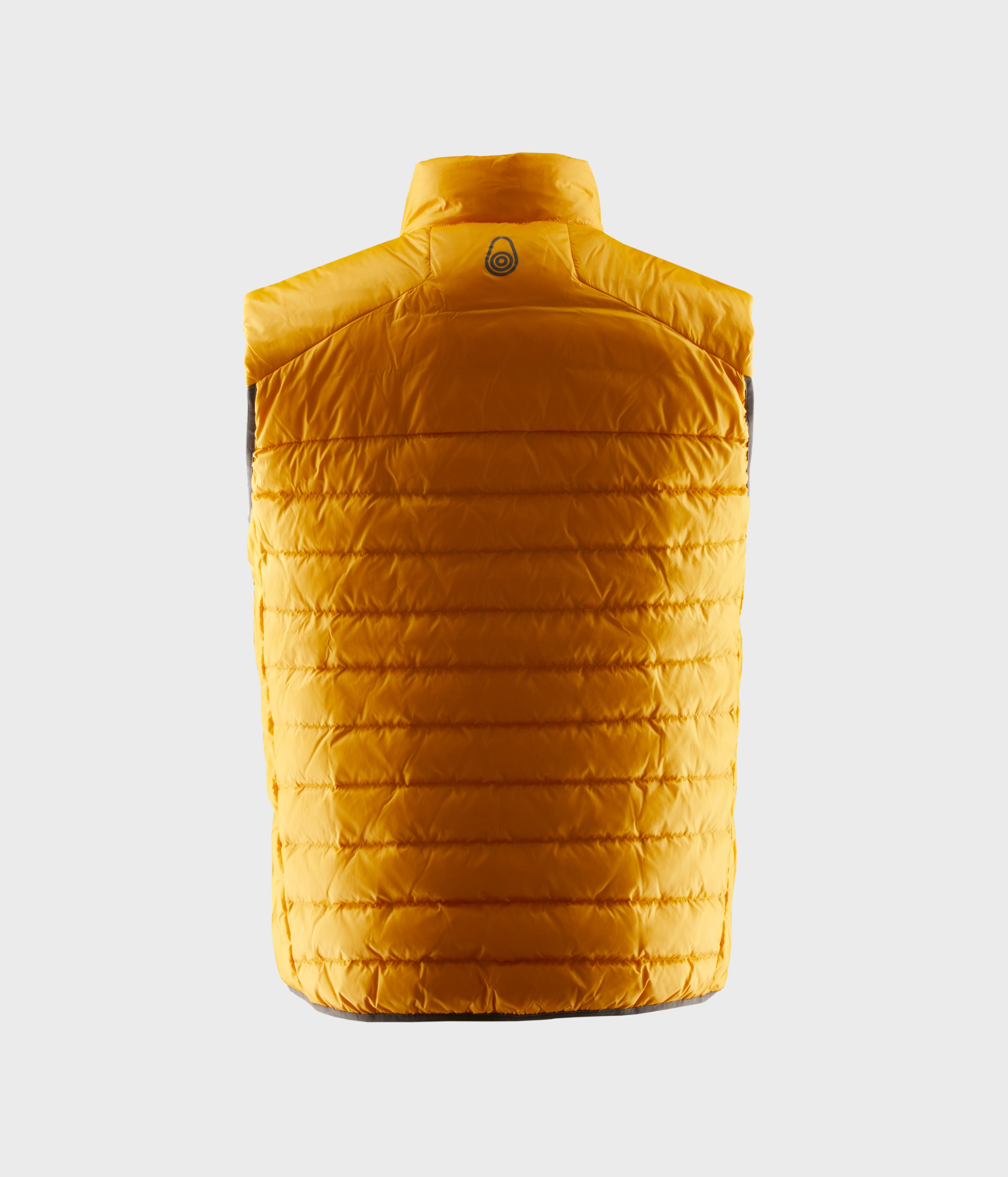 SPRAY DOWN VEST. (358 SUNSET ORANGE)