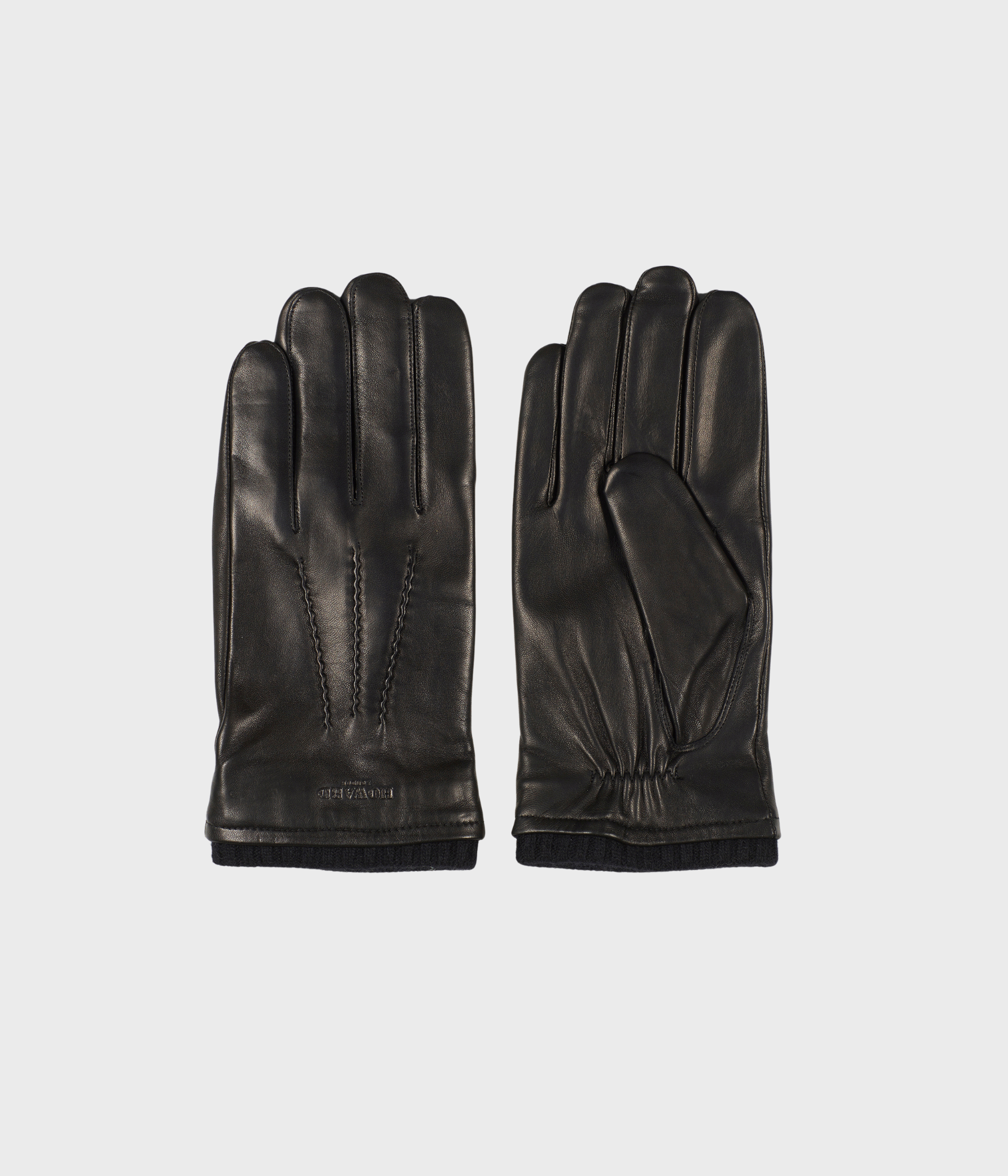 Howard Leather Gloves Ted (Black)