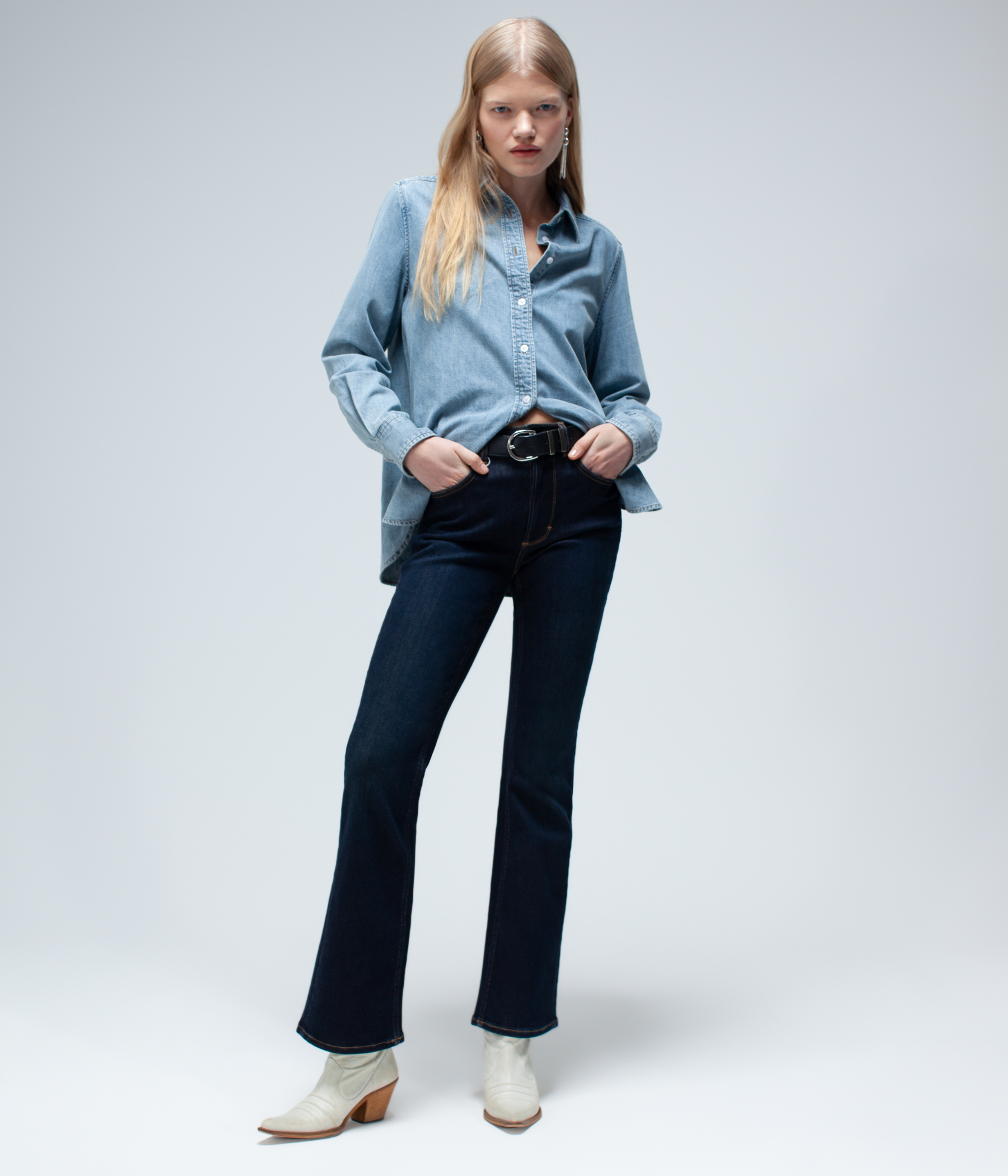 KARA BOOT PRUDENCE (6919 RINSE DENIM)