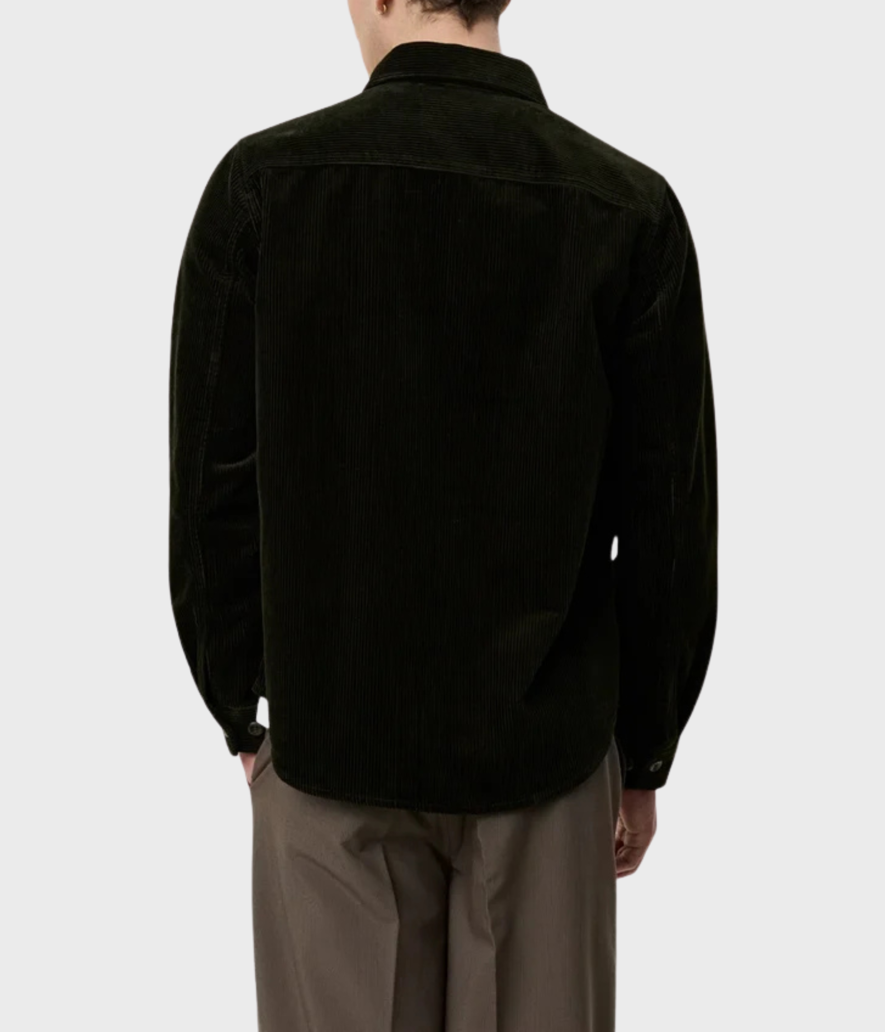 Corduroy Overshirt (528 Rosin Green)