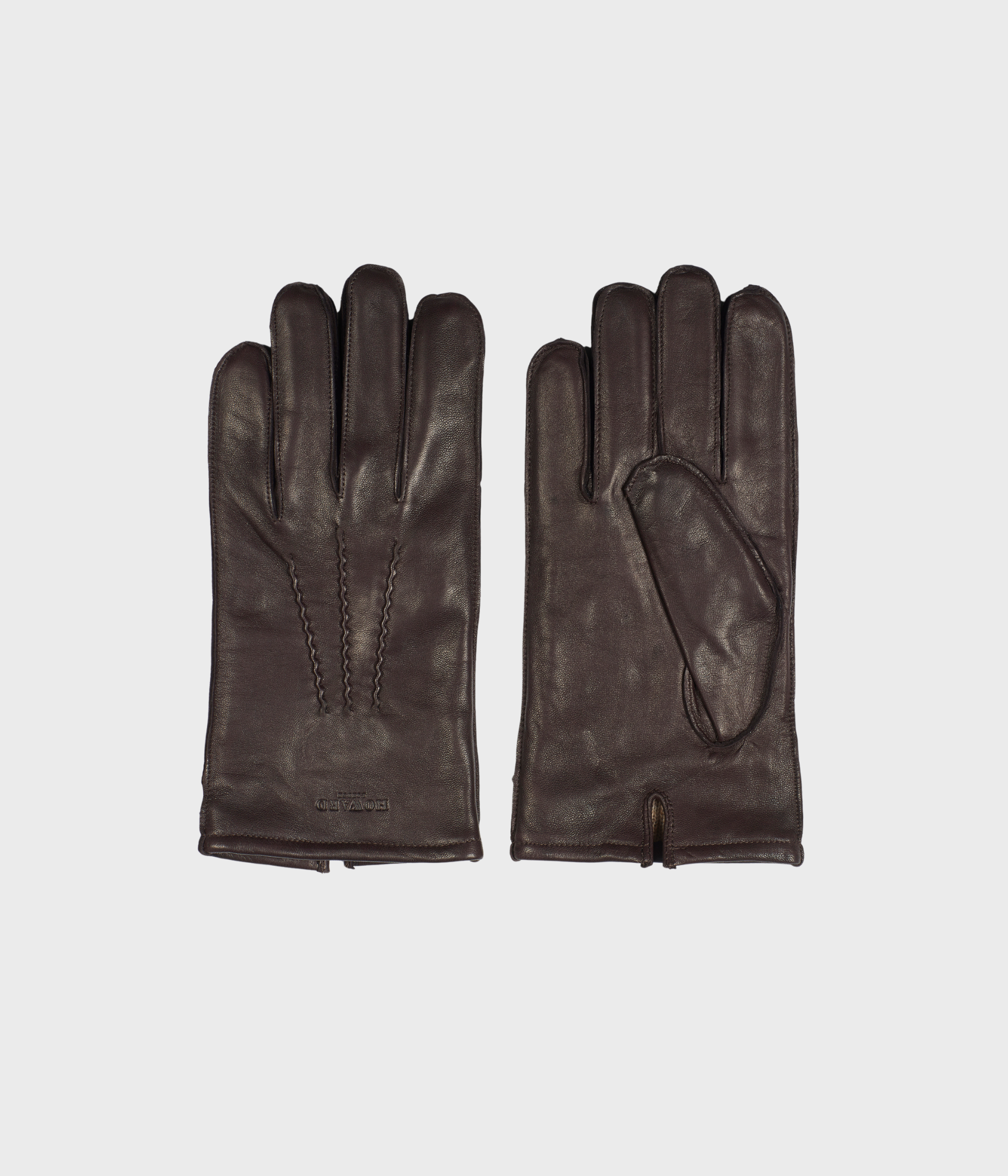 Howard Leather Gloves William (DARK BROWN)