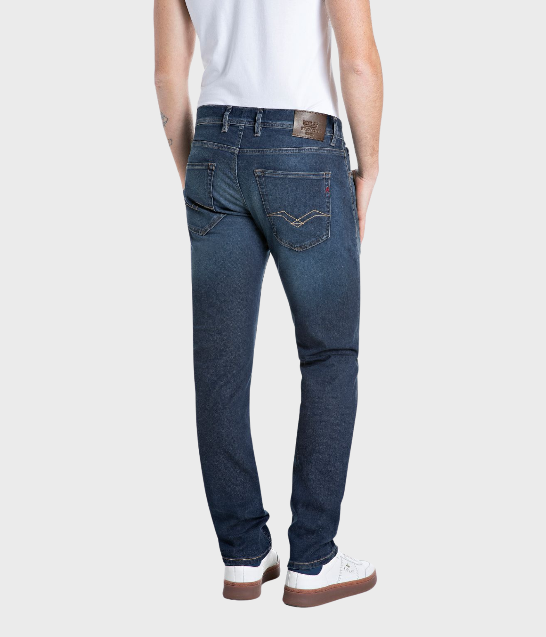 Trousers Grover Hyperflex (C007 DARK BLUE dark enzymatic wash)