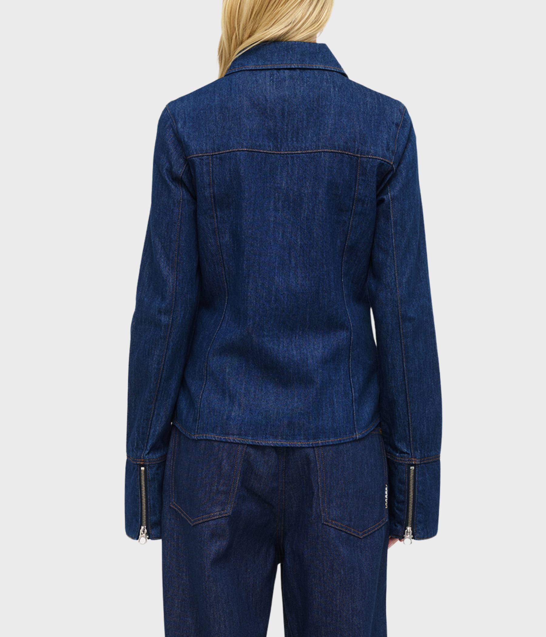 MUSE ZIP JACKET (038 RAW INDIGO)