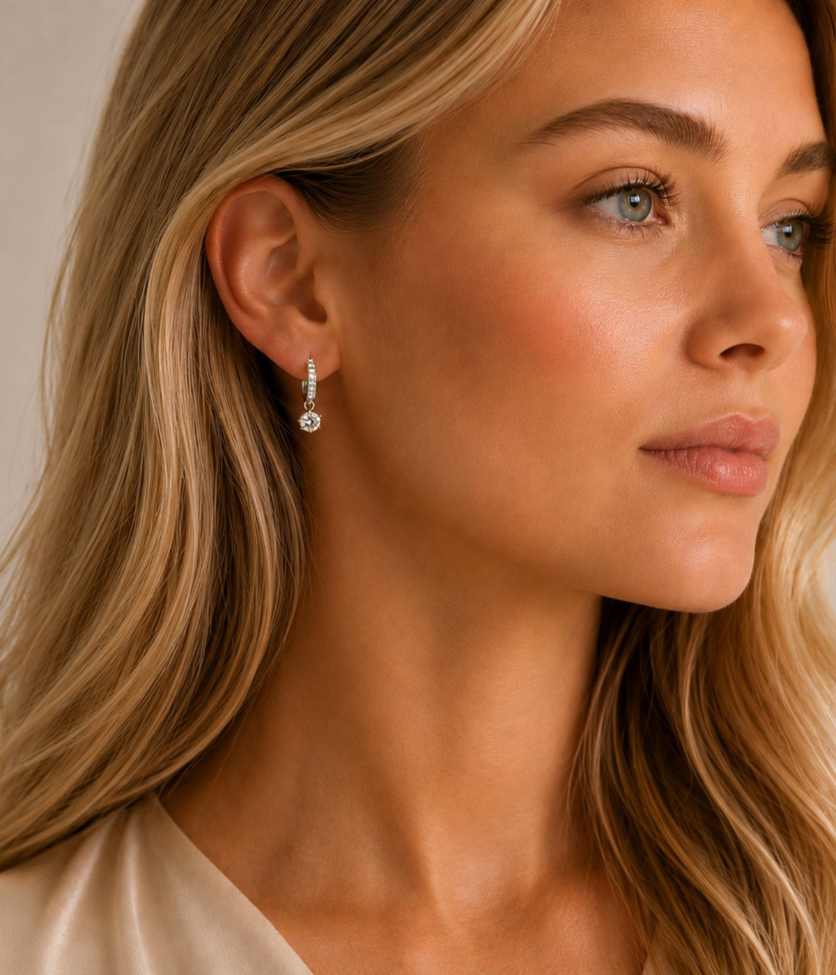 Rola Round Ring Ear (silver)