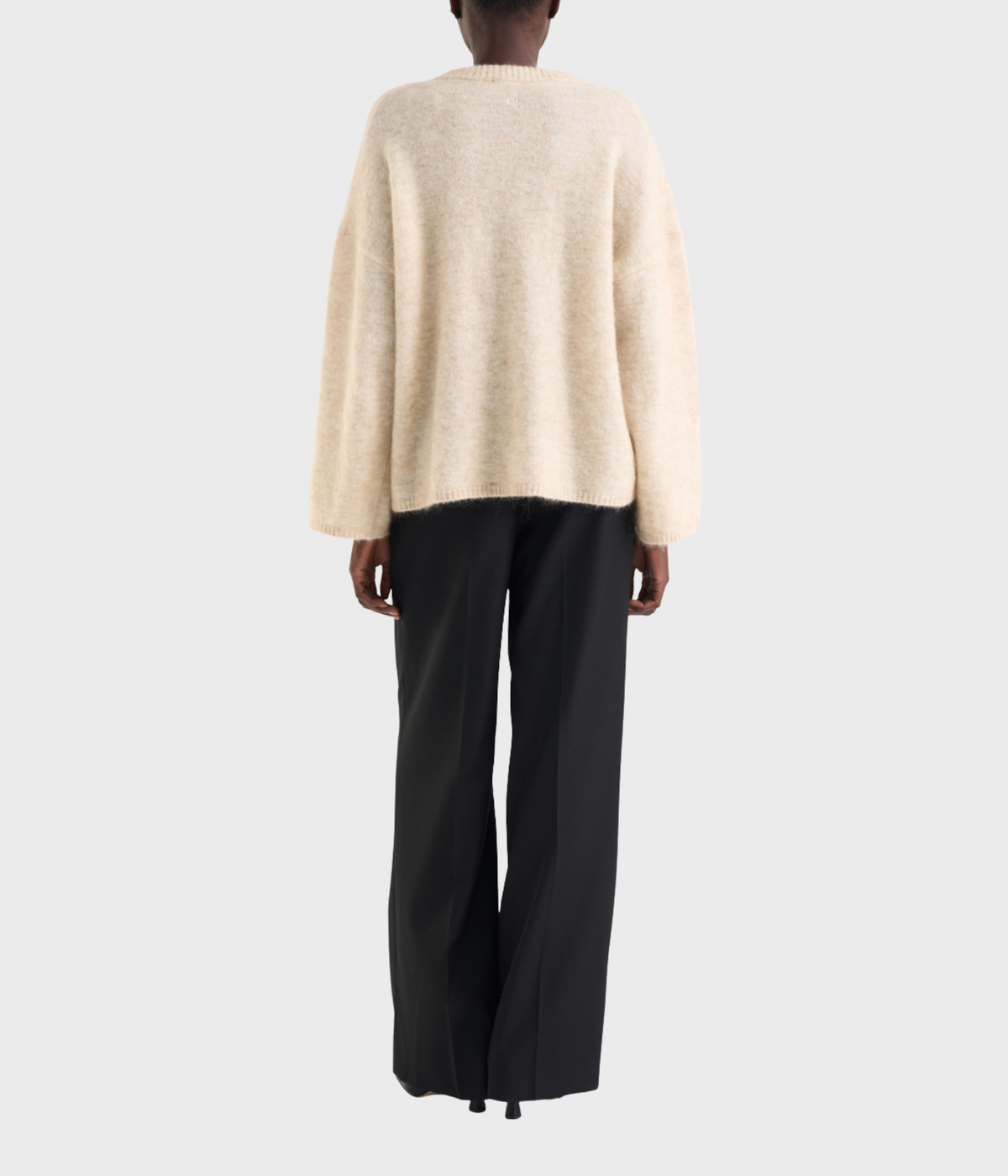 Mireya Knitted Sweater (Lt Beige)