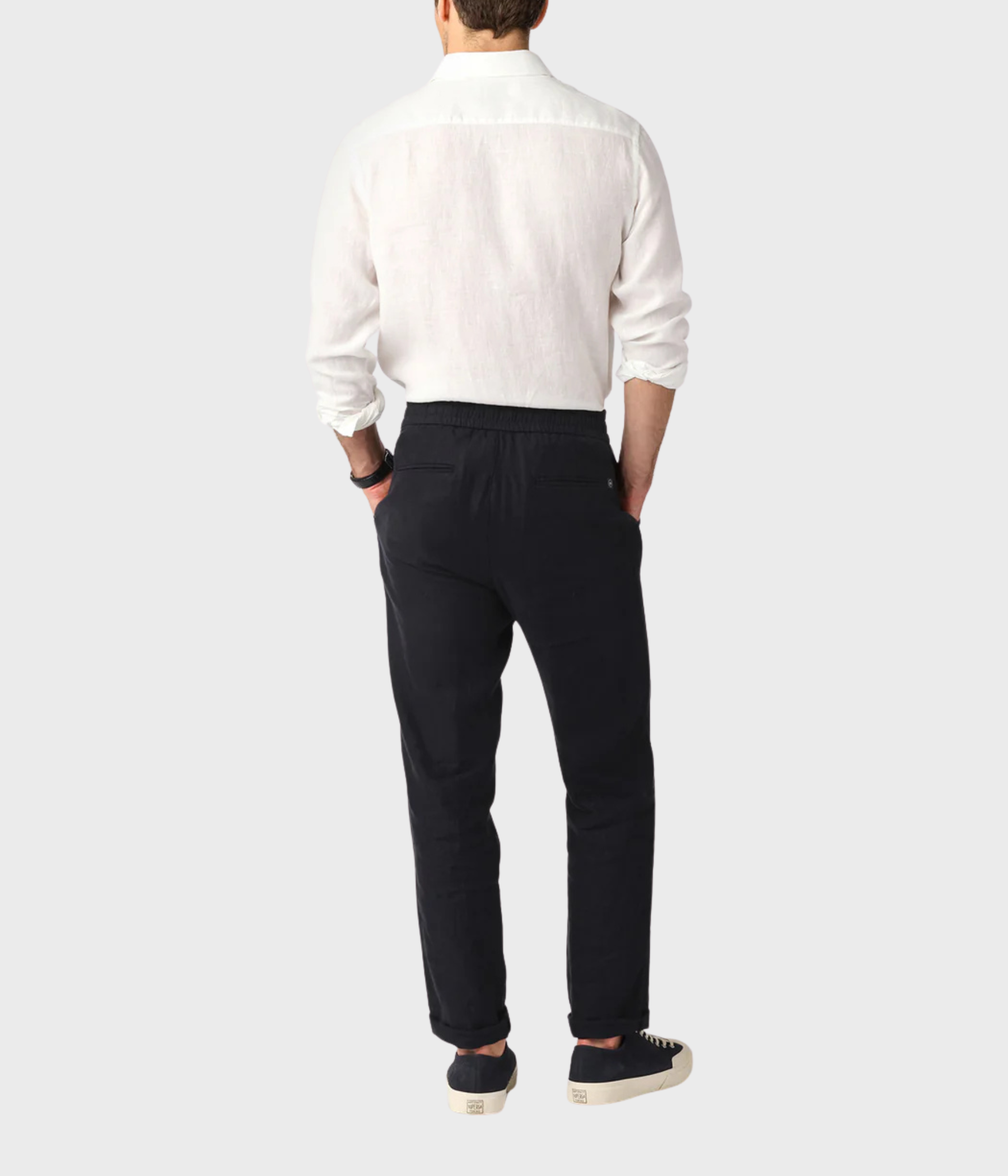 Linen Shirt. (Off White)