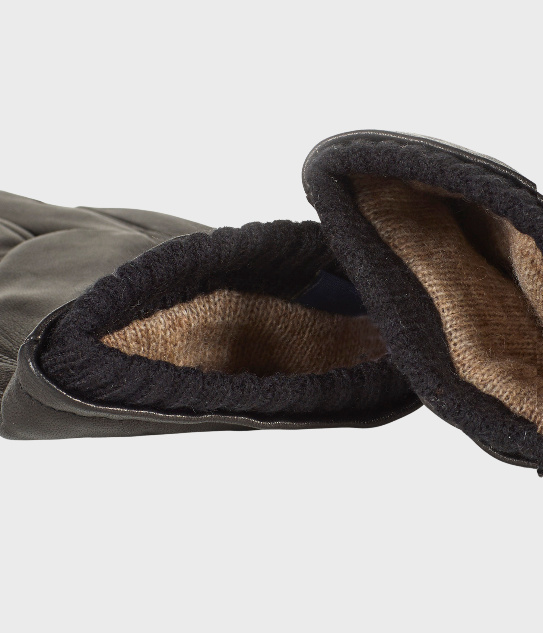 Howard Leather Gloves Ted (Black)