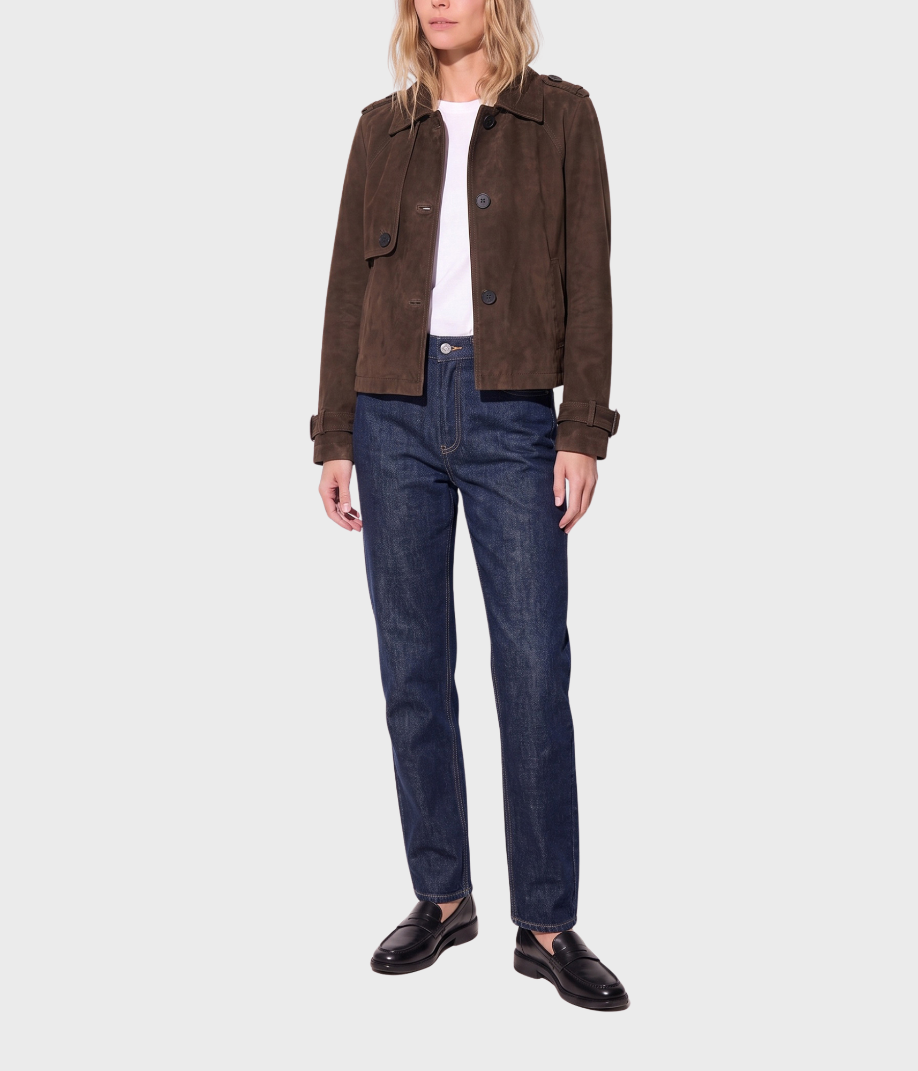 Zinnia Jacket (19900Dark Brown)