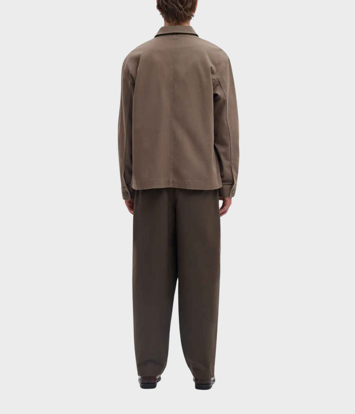 Slm-Regular Miles Twill Jacket (Turkish Coffee)