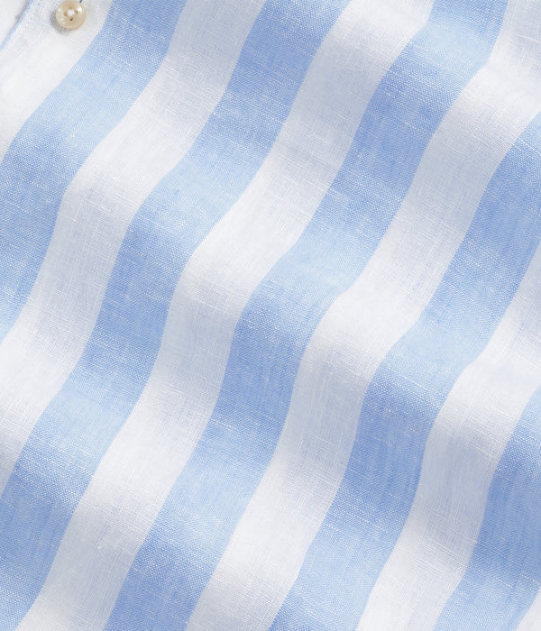 Striped Linen Shirt (Blue blockstripe)