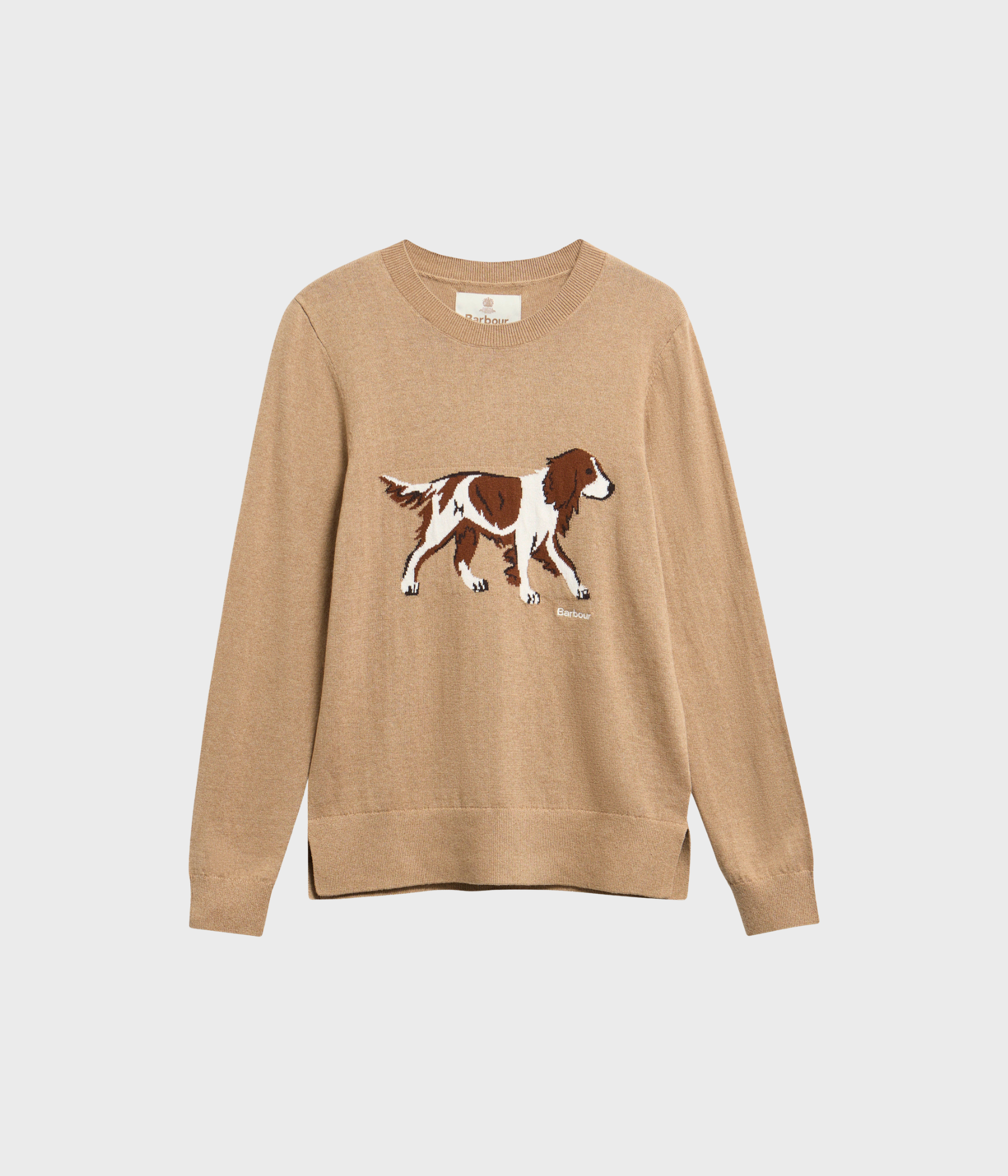 Barbour Fareham Knitted Jumper (BE93 Warm Trench)