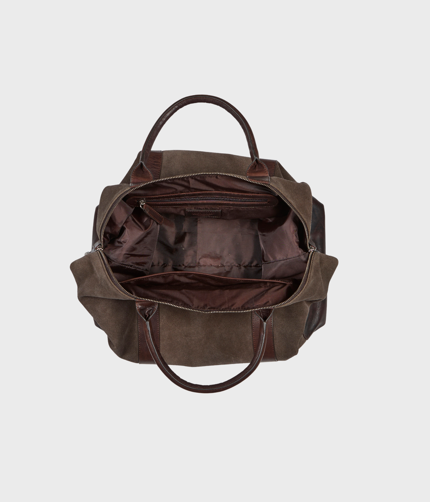 Howard Suede Weekend Bag Steven (DARK BROWN)