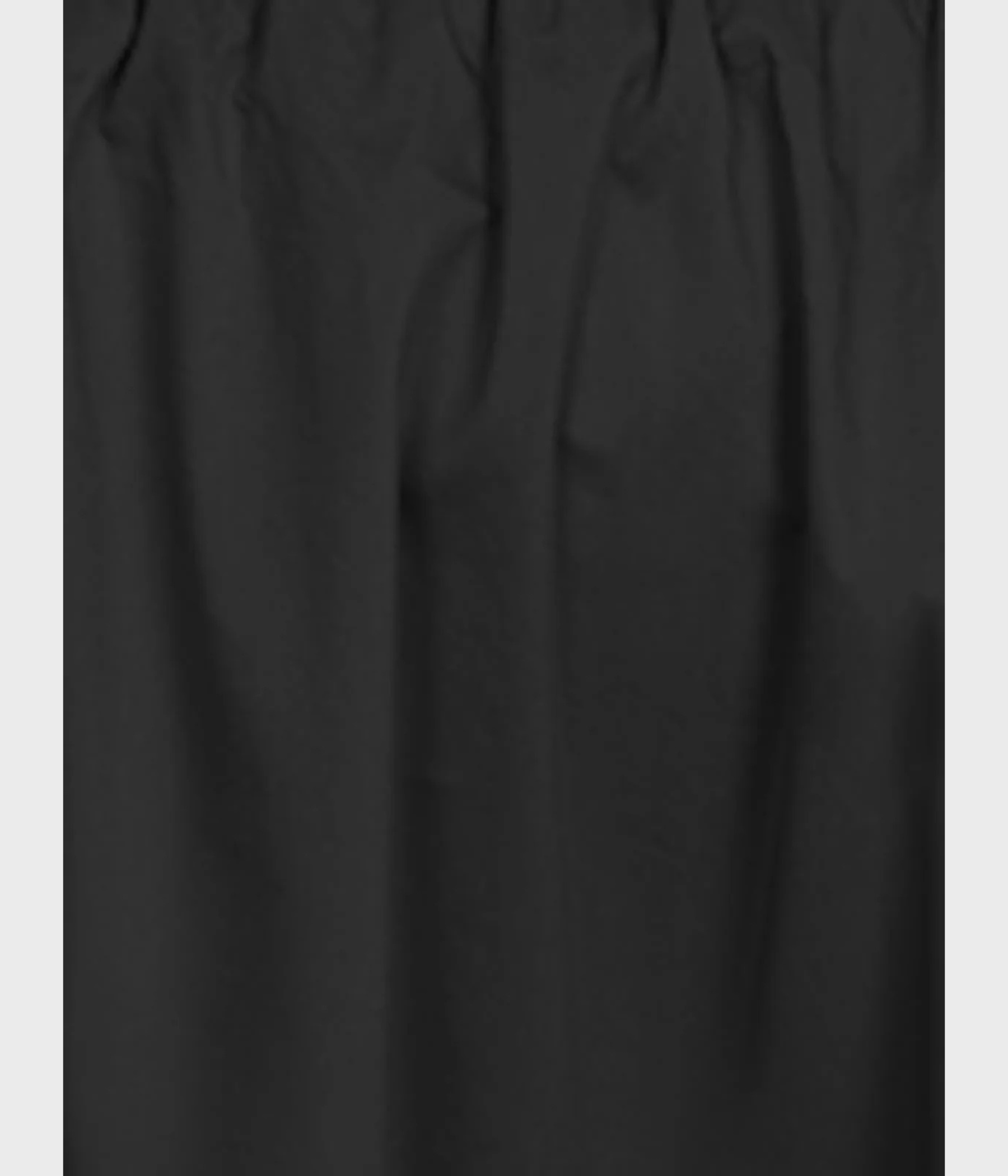 Yara Poplin Skirt. (100 Black)