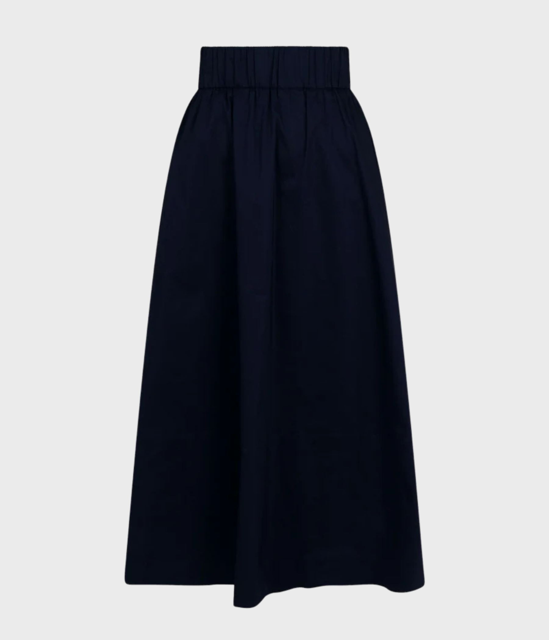 Yara Poplin Skirt. (100 Black)