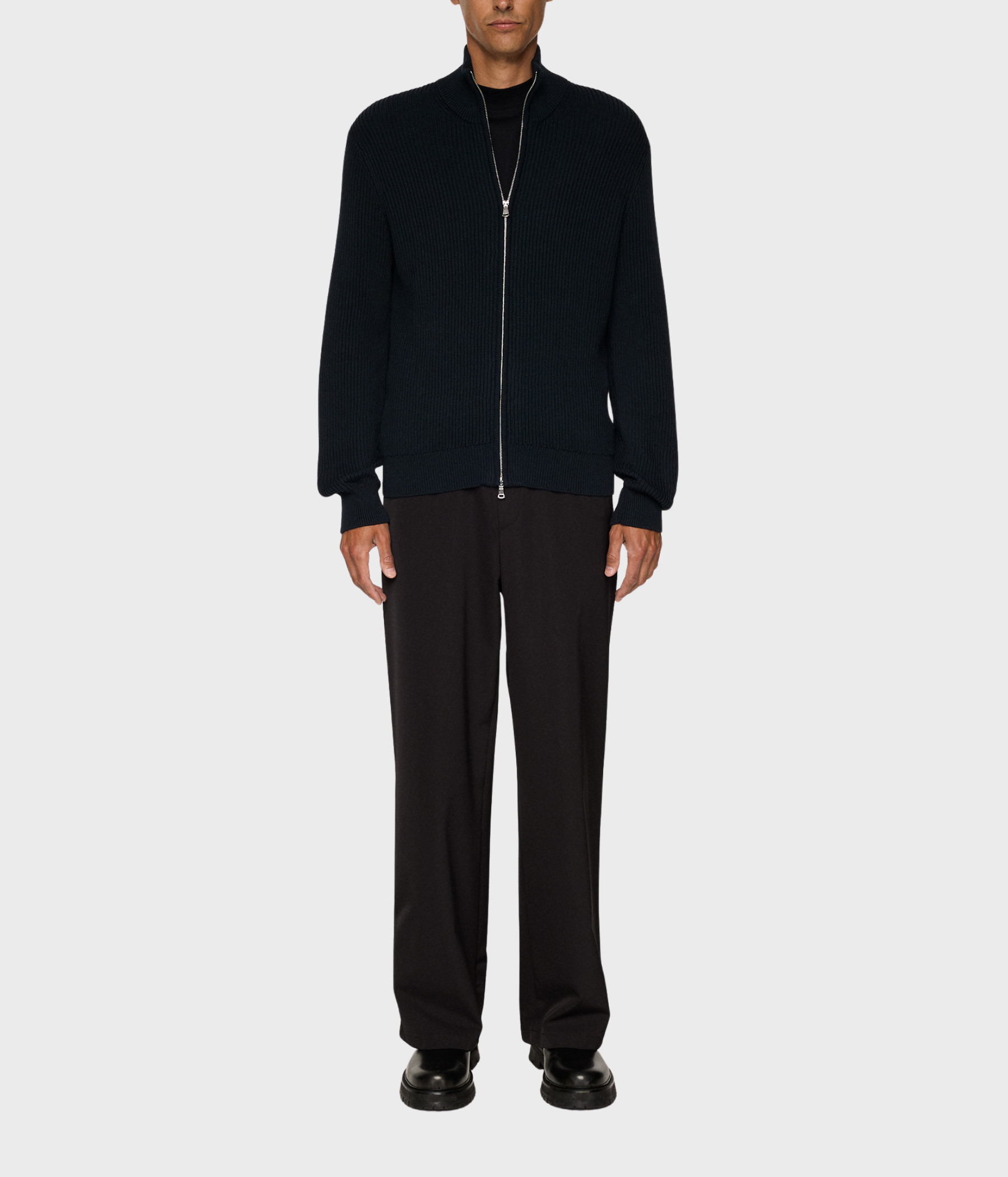 Alexis Full Zip Cardigan. (6855 JL Navy)