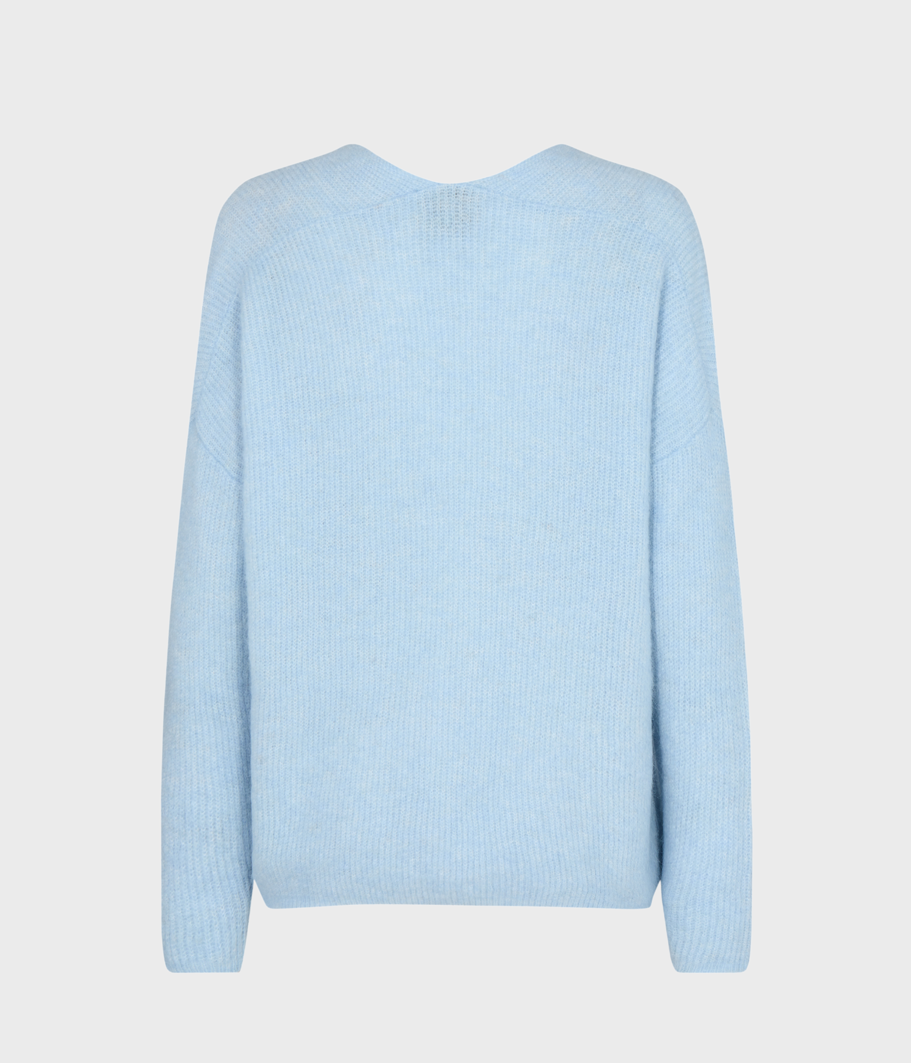 Mmthora V-Neck Knit. (495 Skyway)