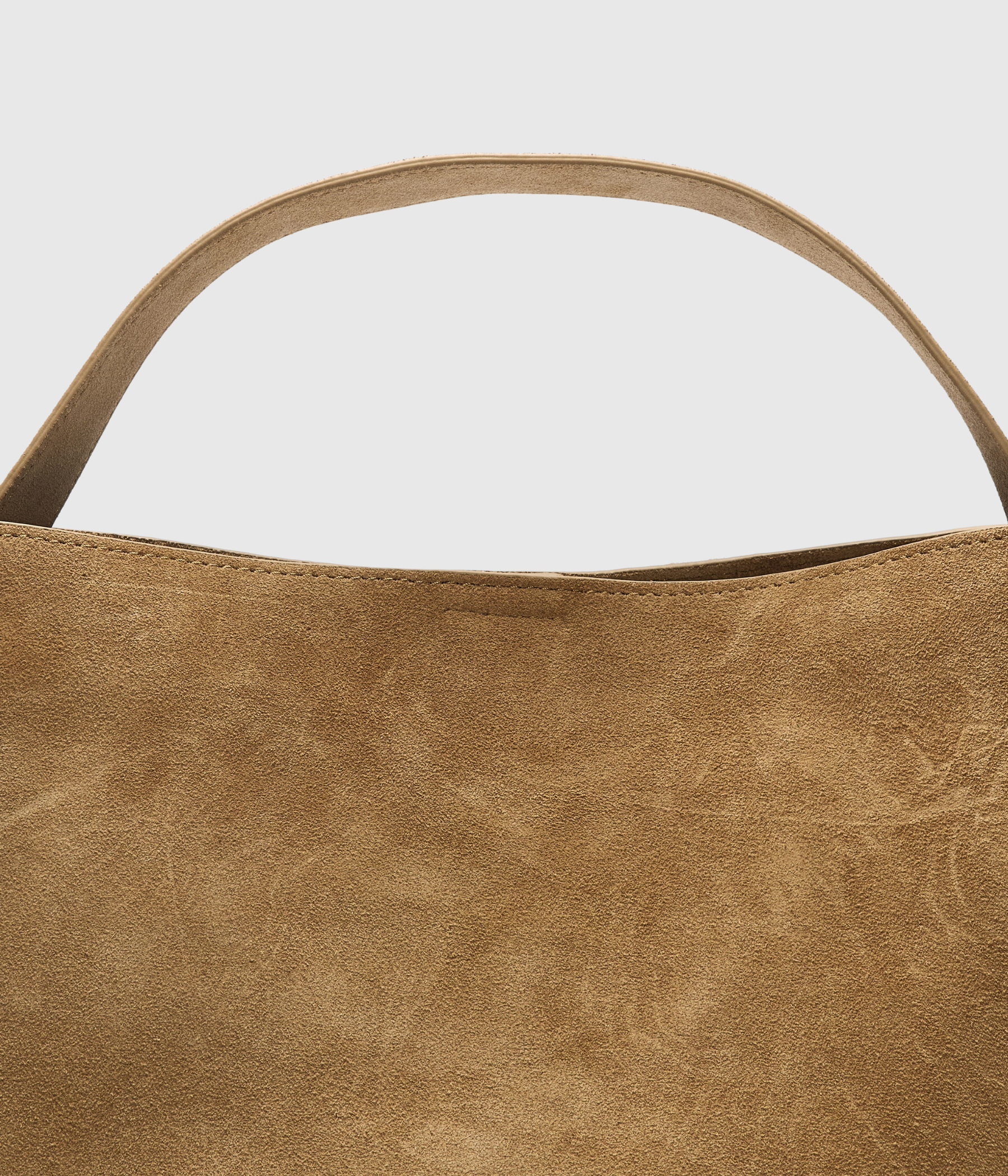 SLFSTELLA MEDIUM SUEDE BAG (TAN) - D.O. Design Only