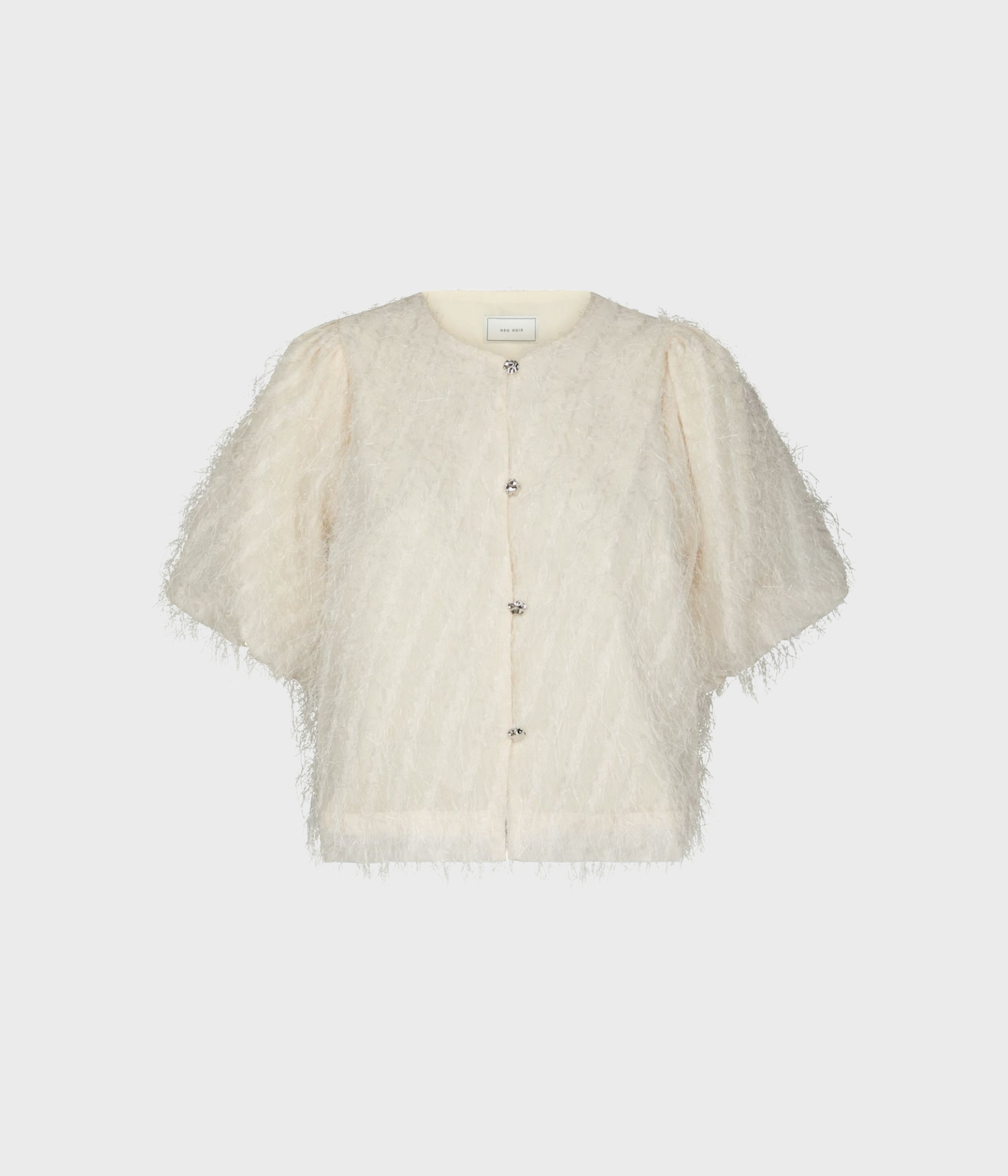Aisa Frilly Blouse (122 creme) - D.O. Design Only