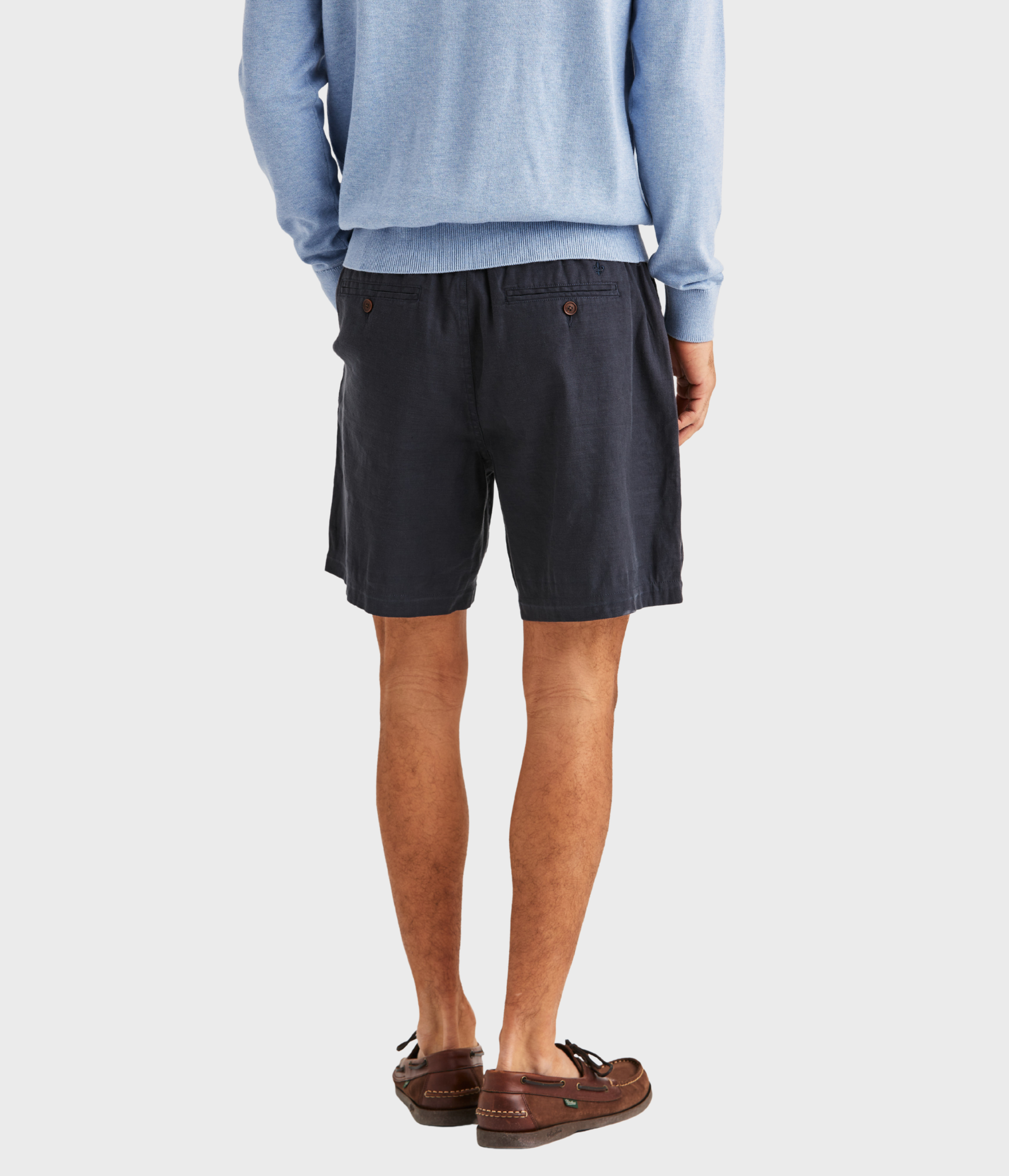 Fenix Linen Shorts (62 Blue)